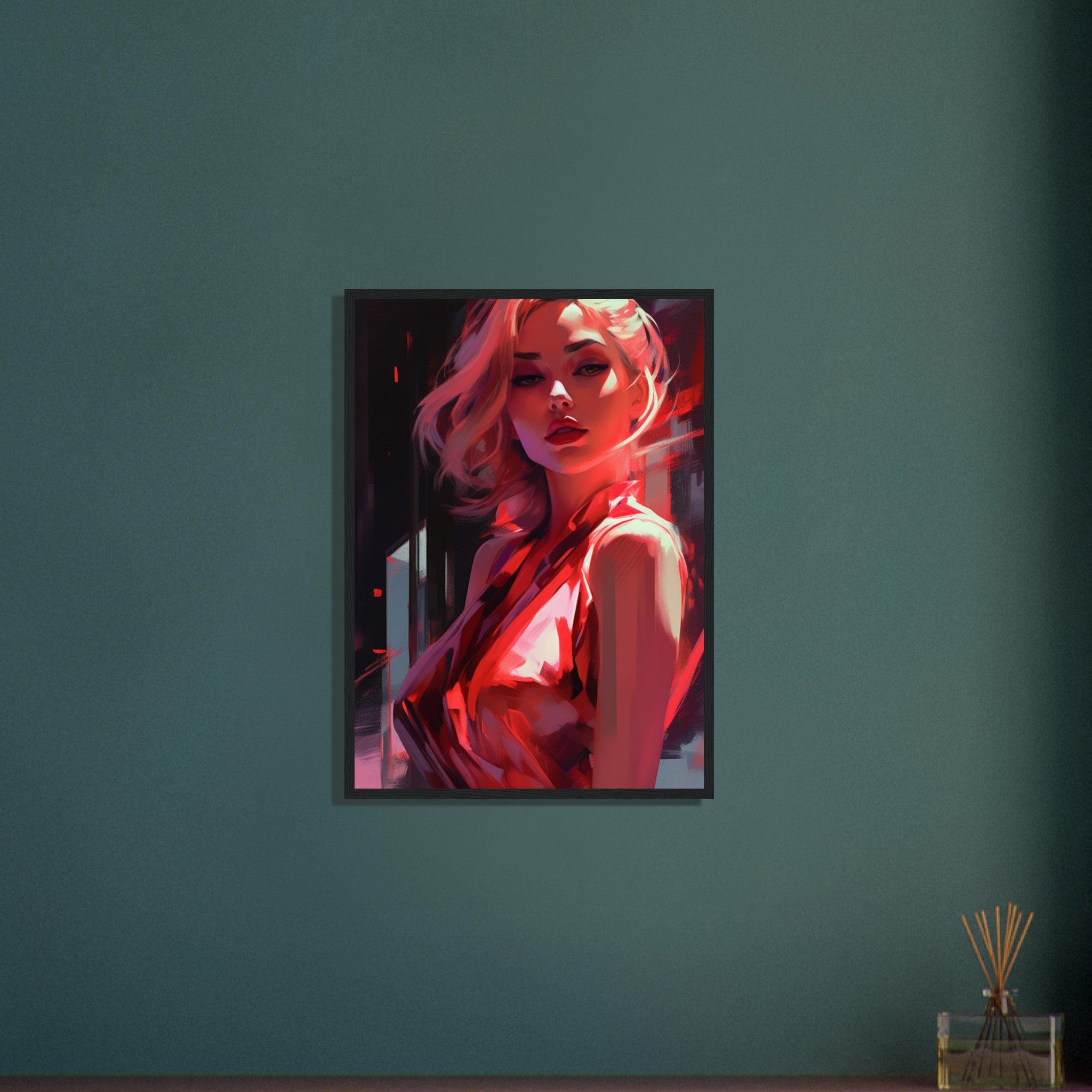 Canvanation Print Material 50x70 cm / 20x28″ Portrait De Femme Tableau