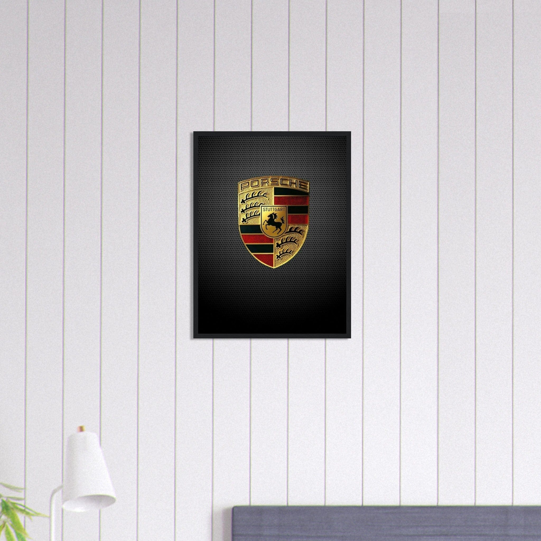 Canvanation Print Material 45x60 cm / 18x24″ Tableau Plastron Porsche