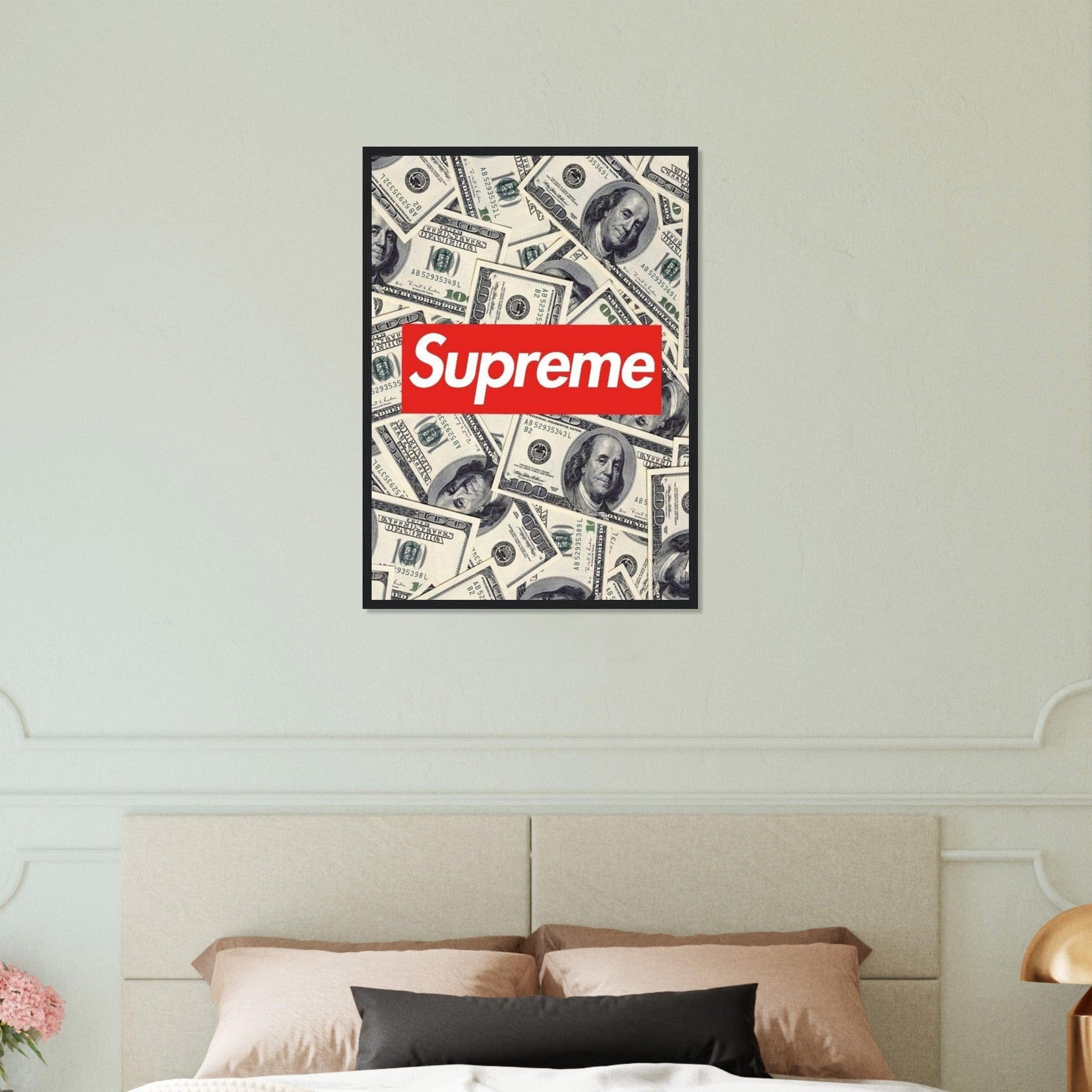 Tableau Marque De Luxe Supreme Billet Canvanation