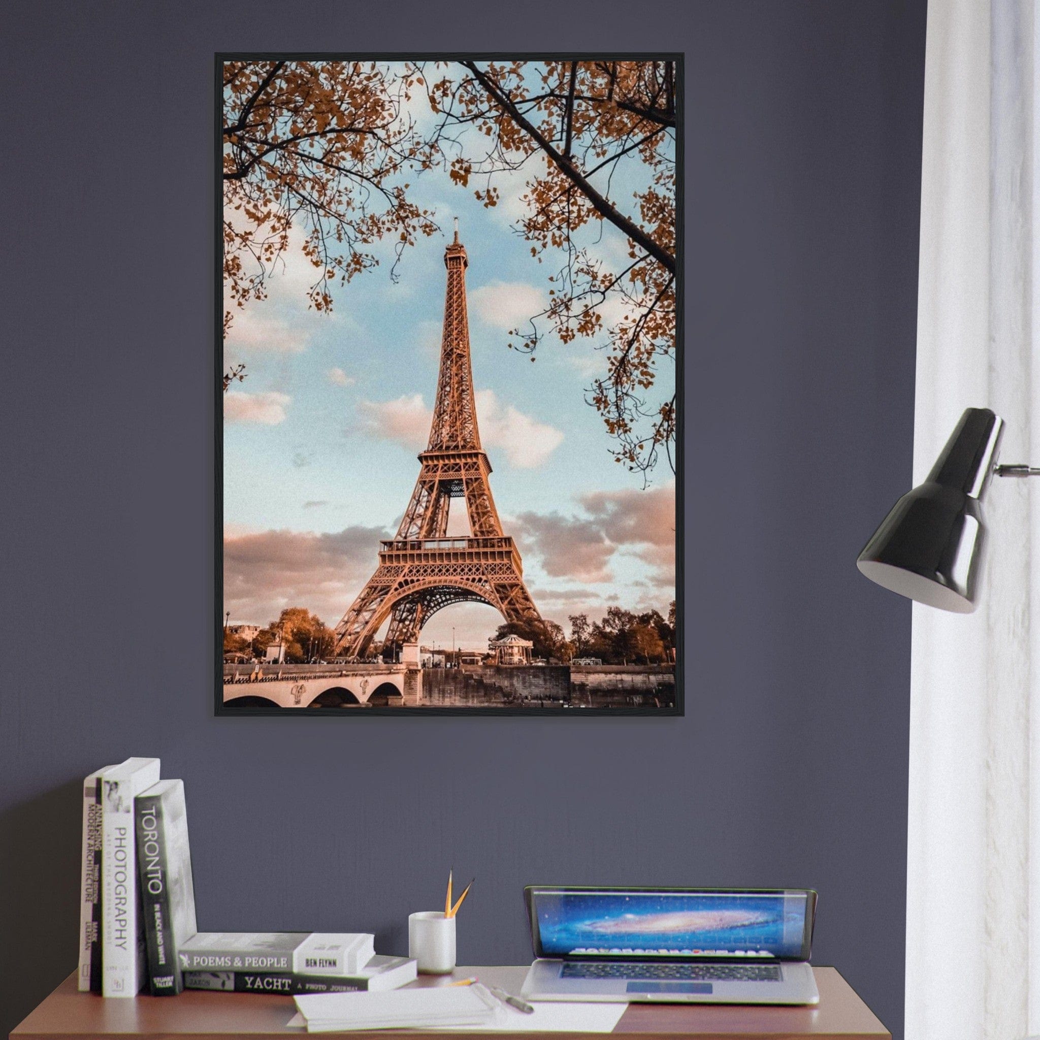 Canvanation Print Material Tableau Paris Tour Eiffel Vue De Loin