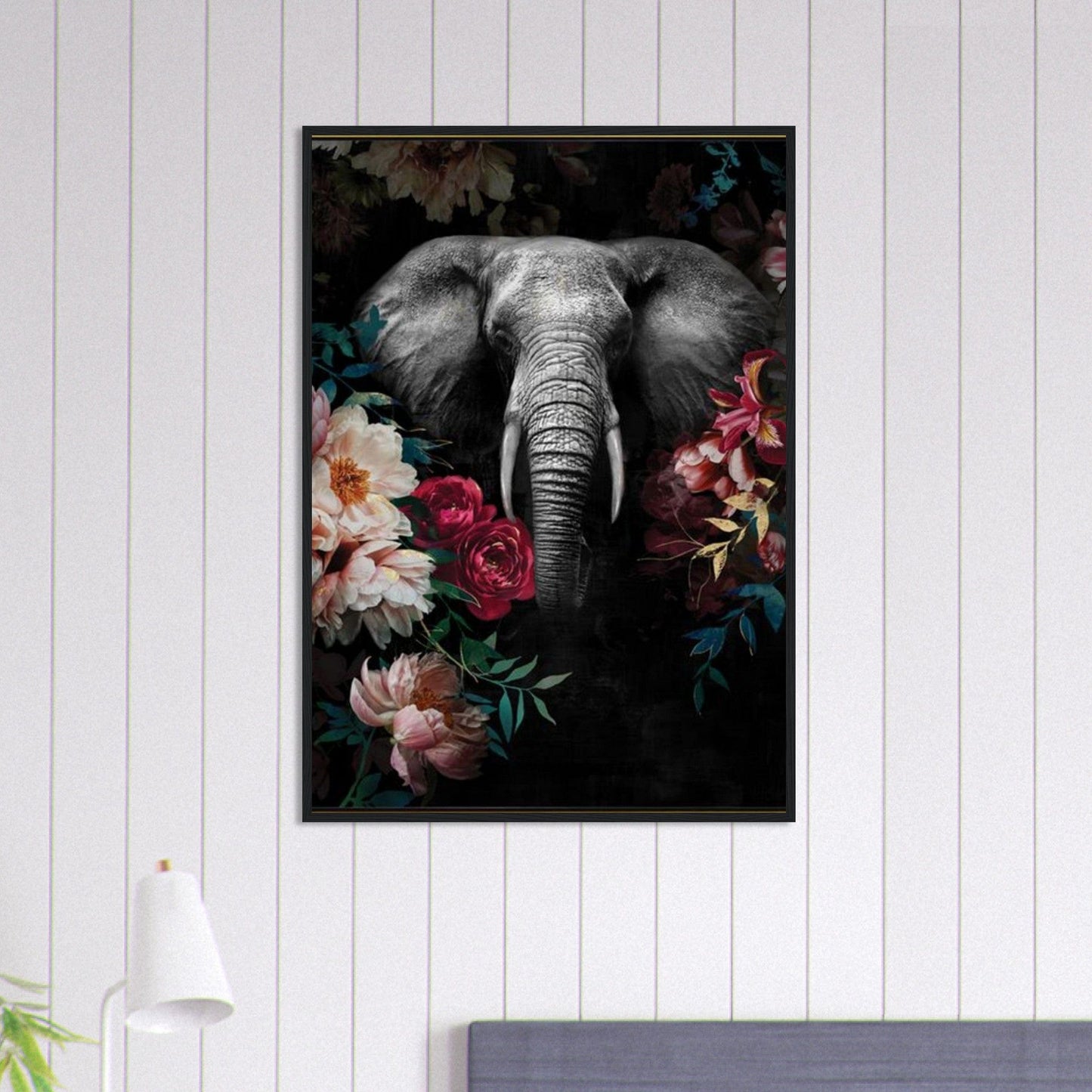 Tableau Elephant Légendes Vivantes