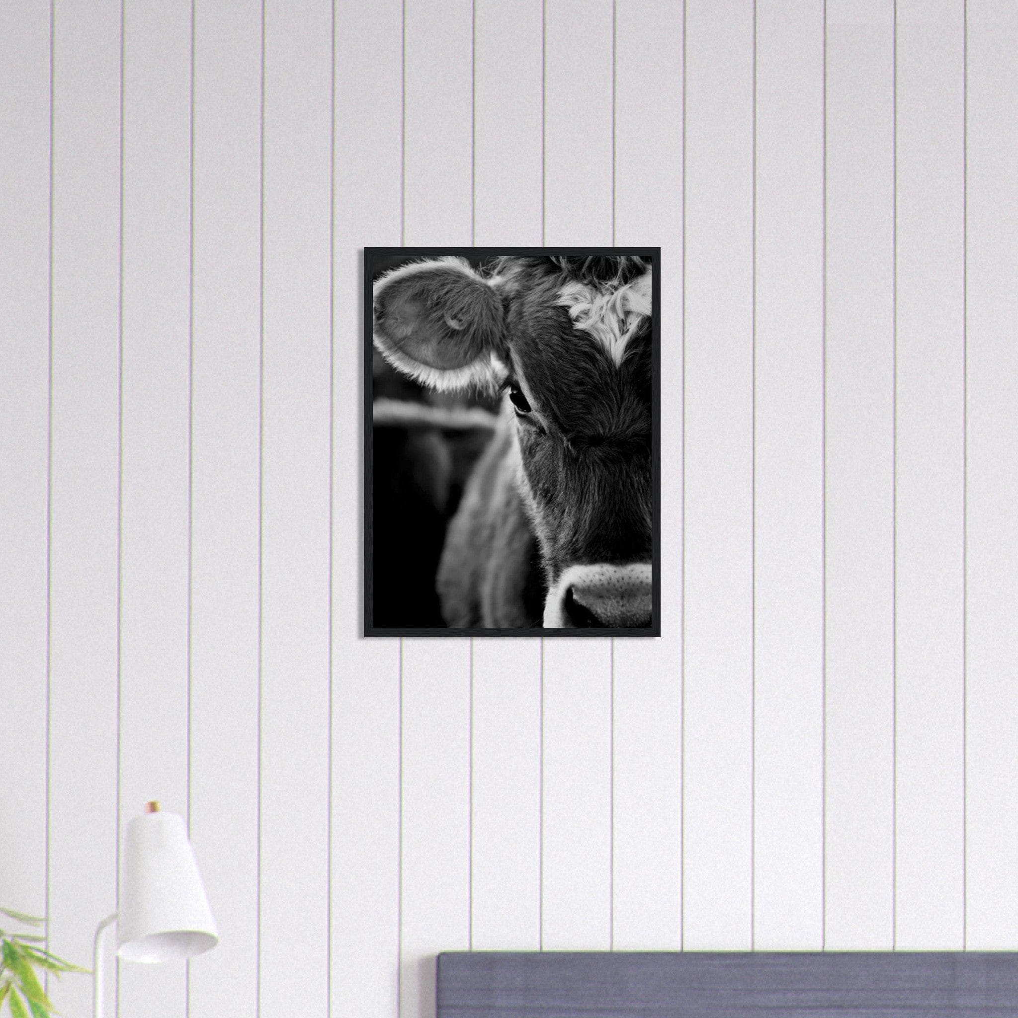 Canvanation Print Material Tableau Vache Aubrac