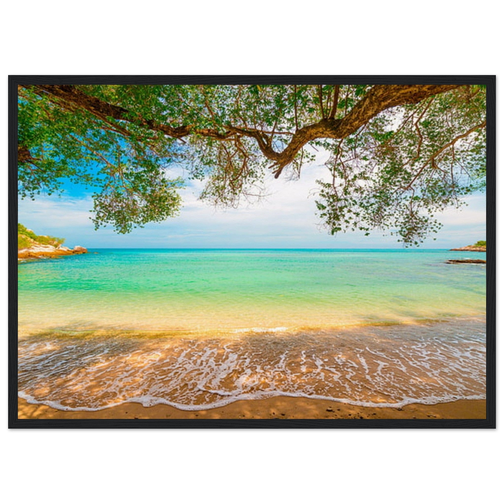 Gelato Print Material 50x70 cm / 20x28″ Tableau Panoramique Mer Antilles