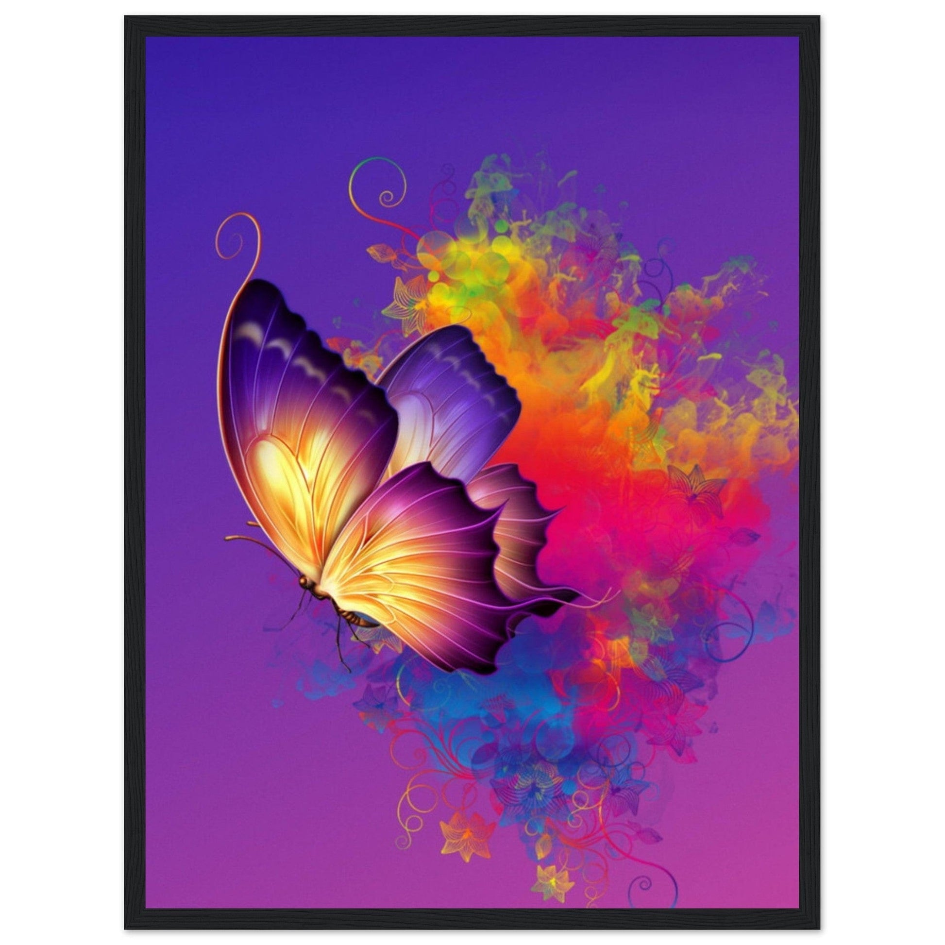 Peinture Papillon Moderne - Canvanation