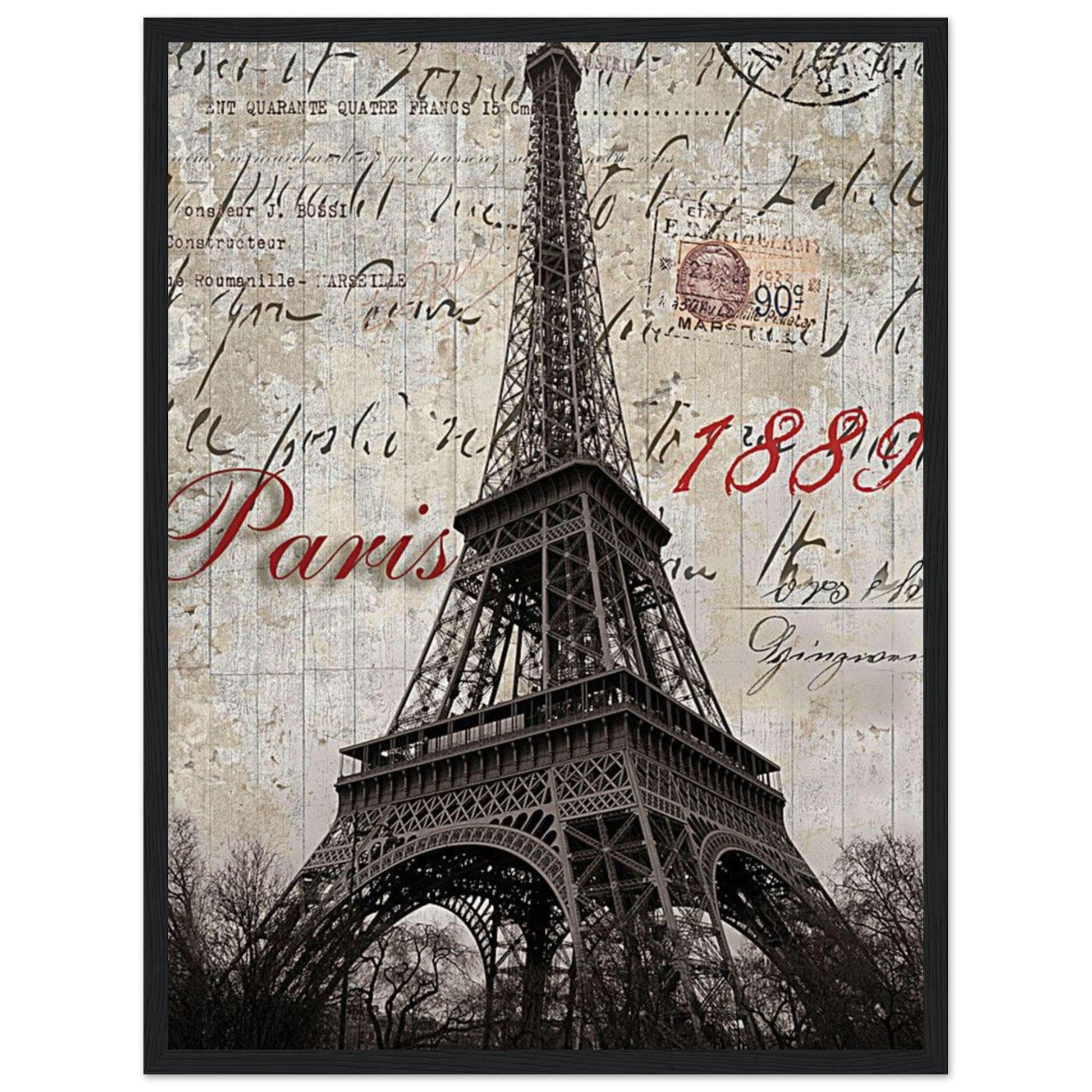 Tableau De Peinture Paris Canvanation