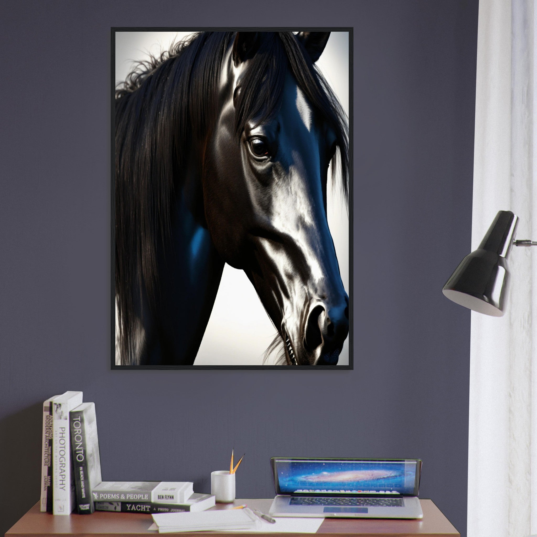 Canvanation Print Material Tableau Cheval Sauvage