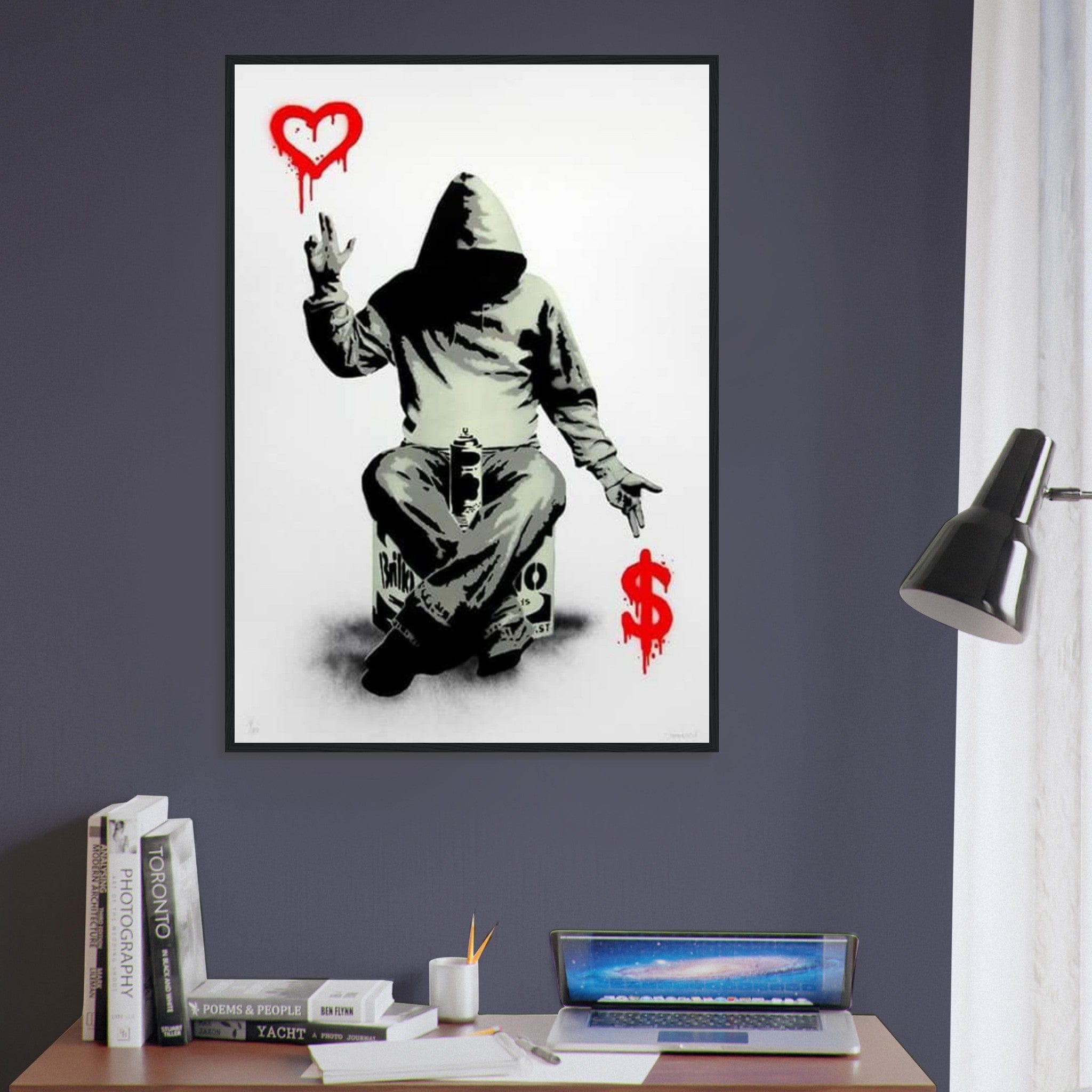 Canvanation Print Material Tableau Street Art Banksy