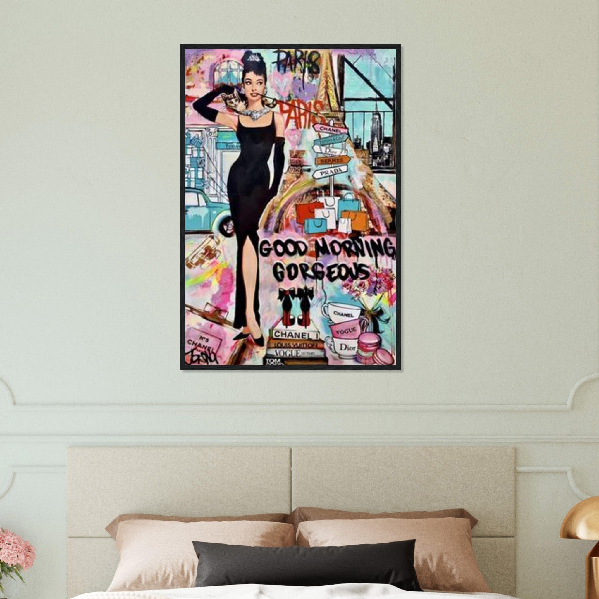 Canvanation Print Material 60x90 cm / 24x36″ Tableau Street Art Vibrations Urbaines