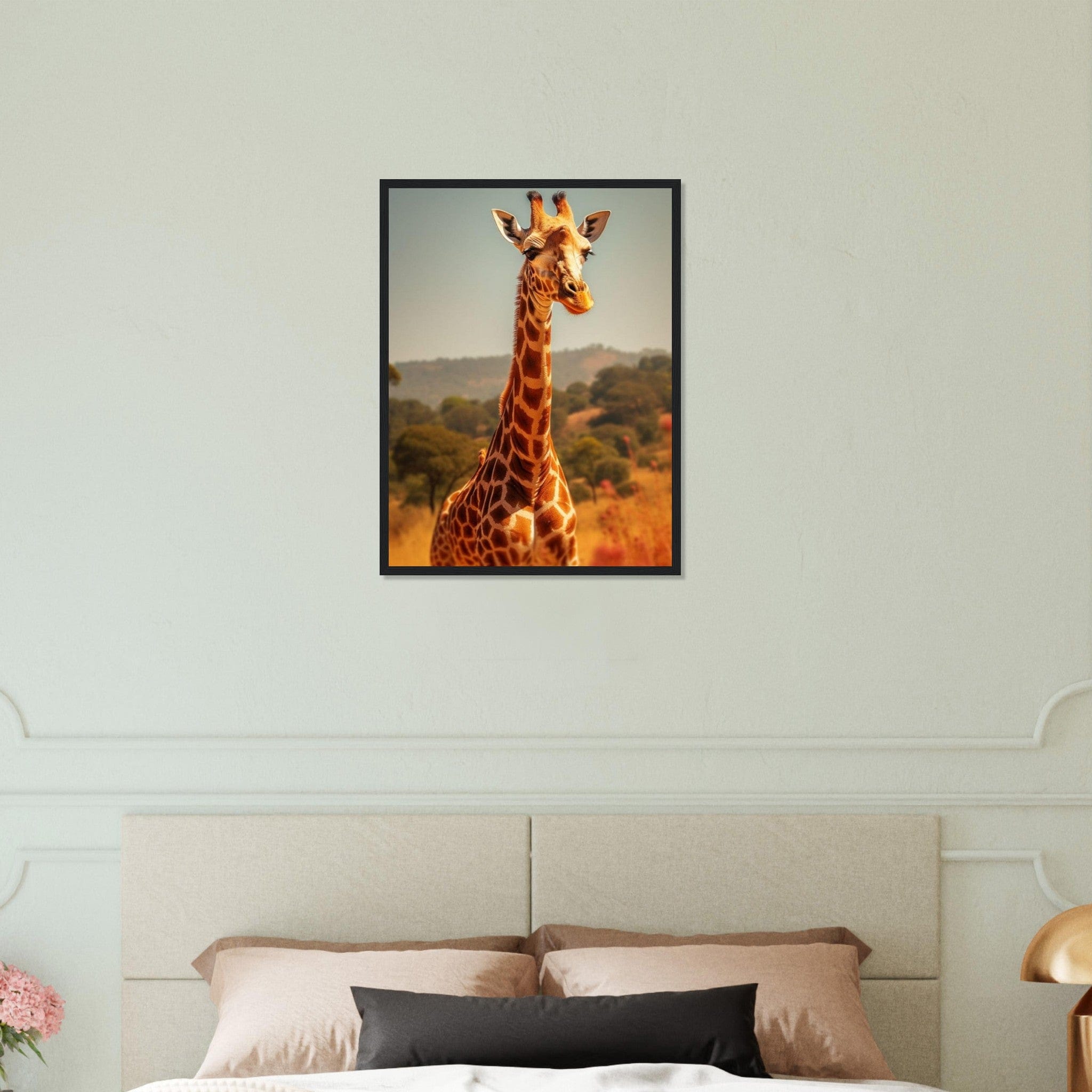 Gelato Print Material Girafe Tableau