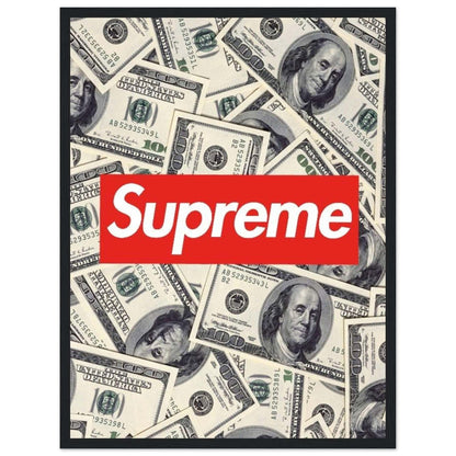 Tableau Marque De Luxe Supreme Billet Canvanation