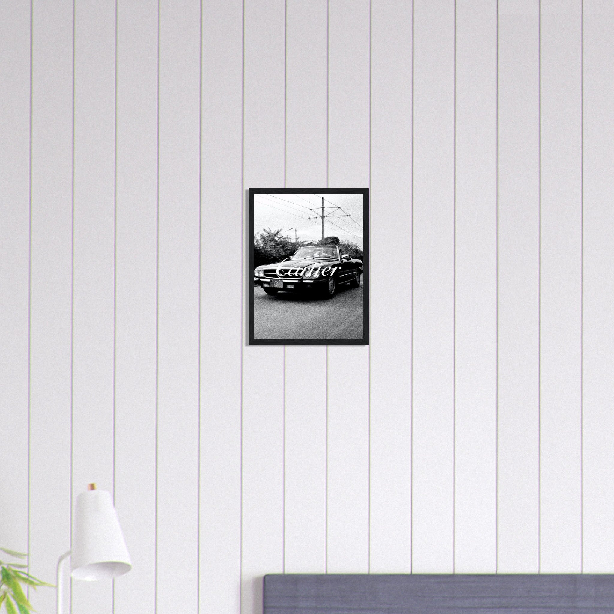 Canvanation Print Material 30x40 cm / 12x16″ Tableau Voiture et Cartier