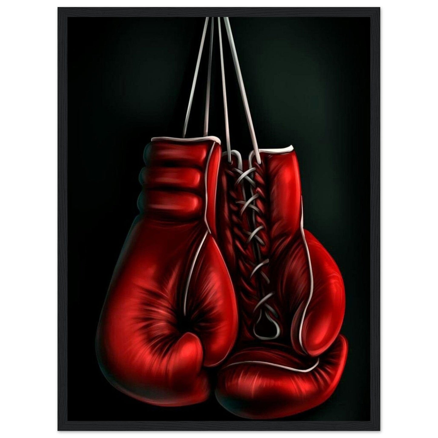 Tableau Boxe Gants Dessin Canvanation