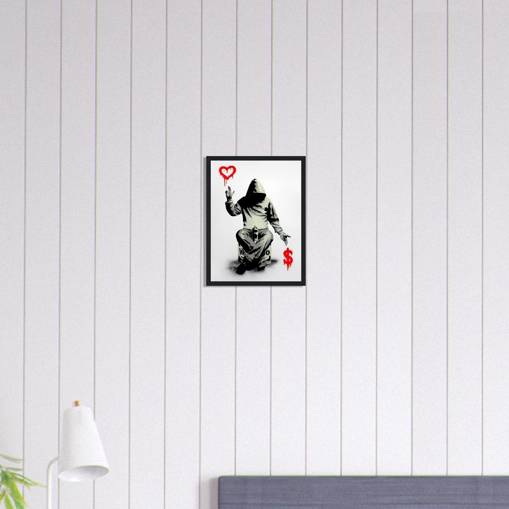 Canvanation Print Material 30x40 cm / 12x16″ Tableau Street Art Banksy