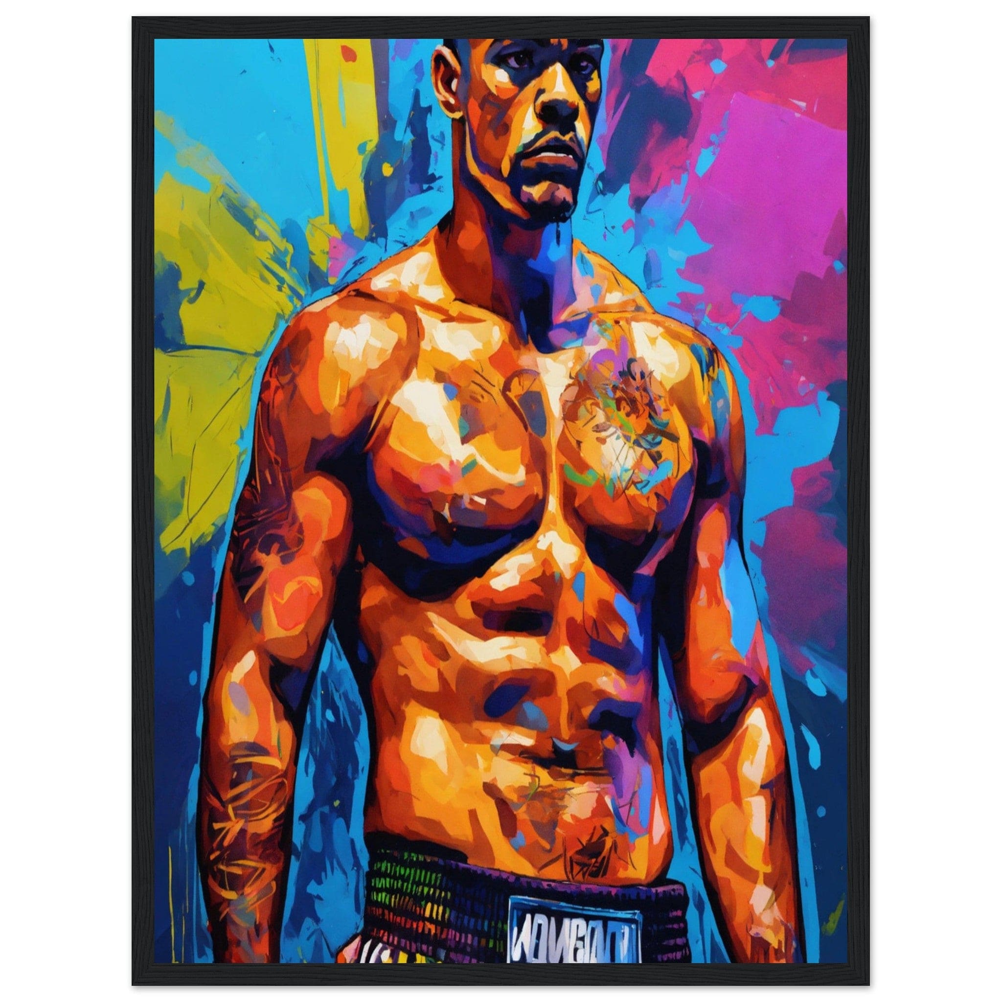 Canvanation Print Material Tableau Boxe Liam