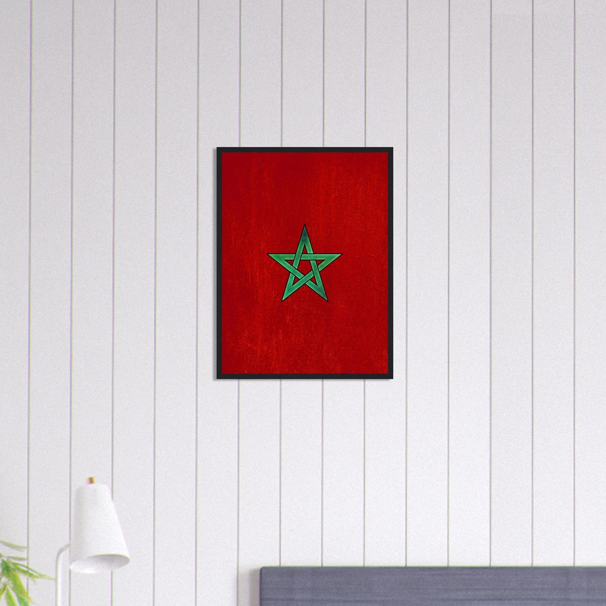 Canvanation Print Material Tableau Marocain