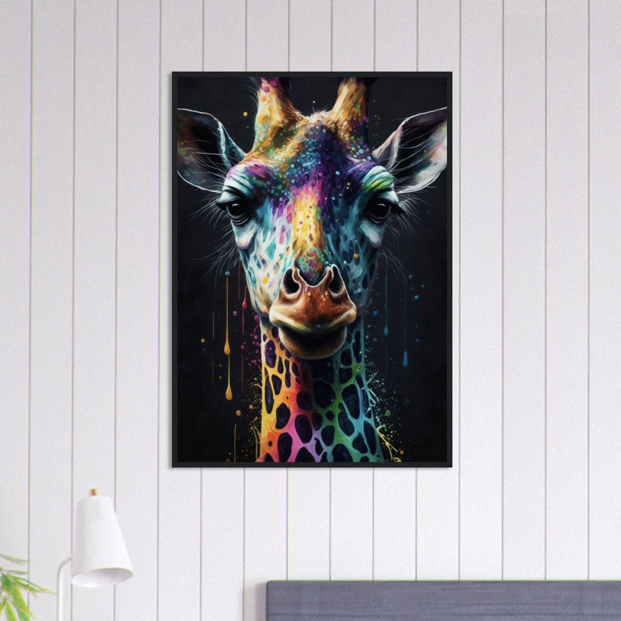 Canvanation Print Material 70x100 cm / 28x40″ Tableau Girafe Masai