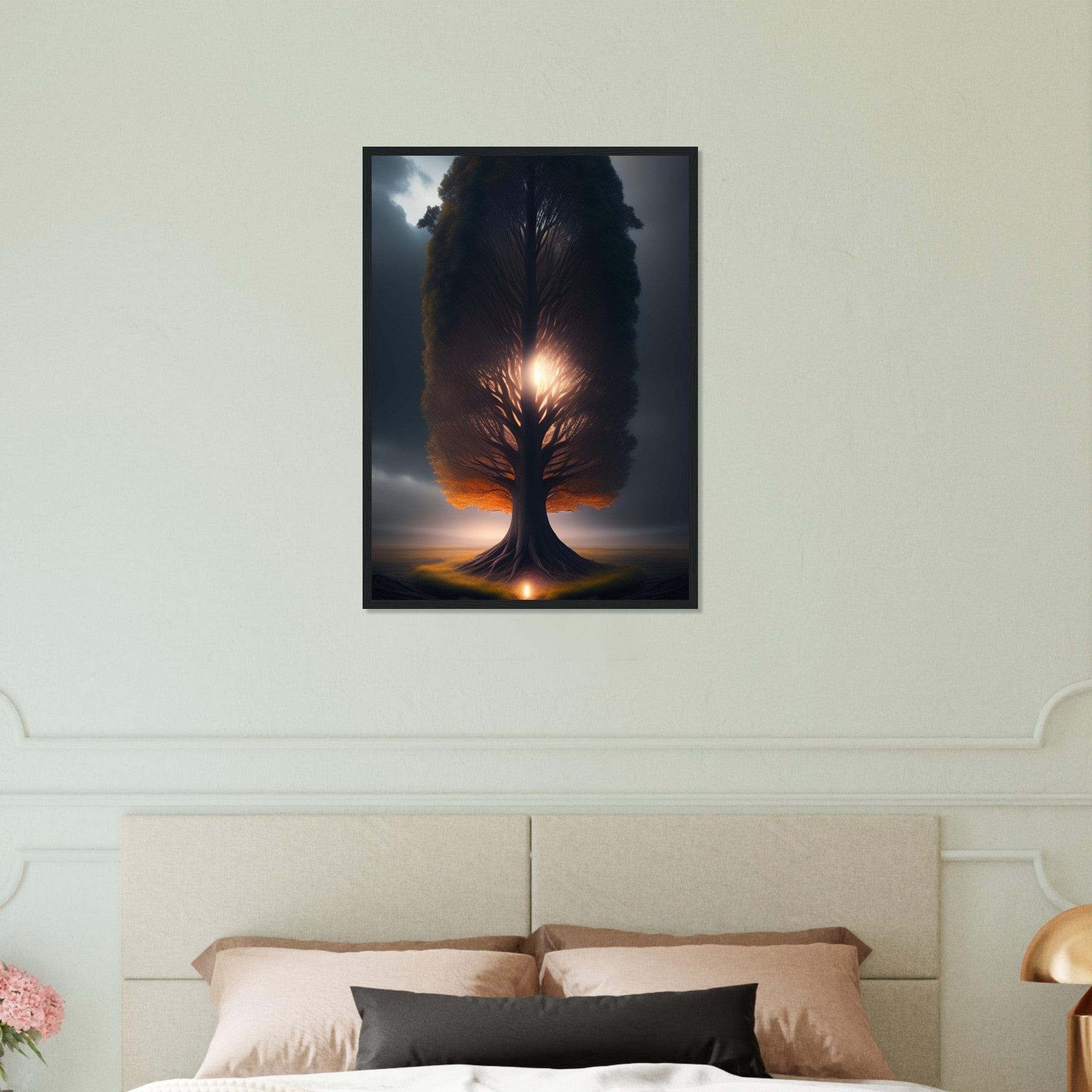 Canvanation Print Material 50x70 cm / 20x28″ Tableau Arbre De Vie Symbiose Urbaine