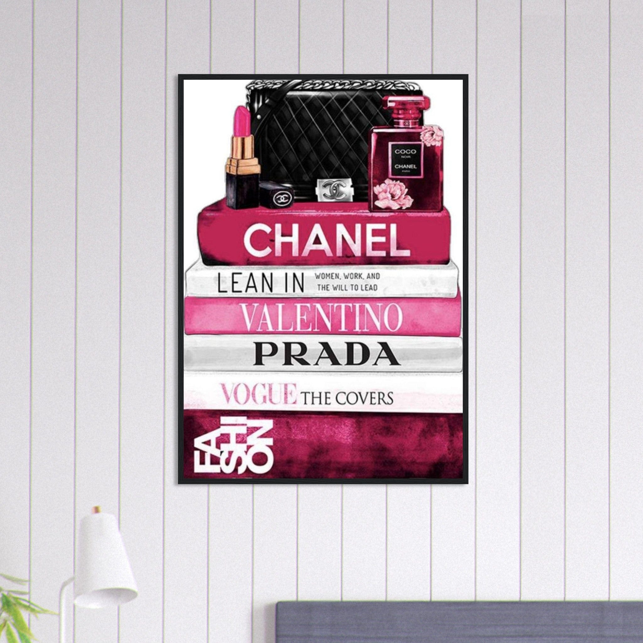 Canvanation Print Material 70x100 cm / 28x40″ Tableau Marques De Luxe Chanel Prada Valentino