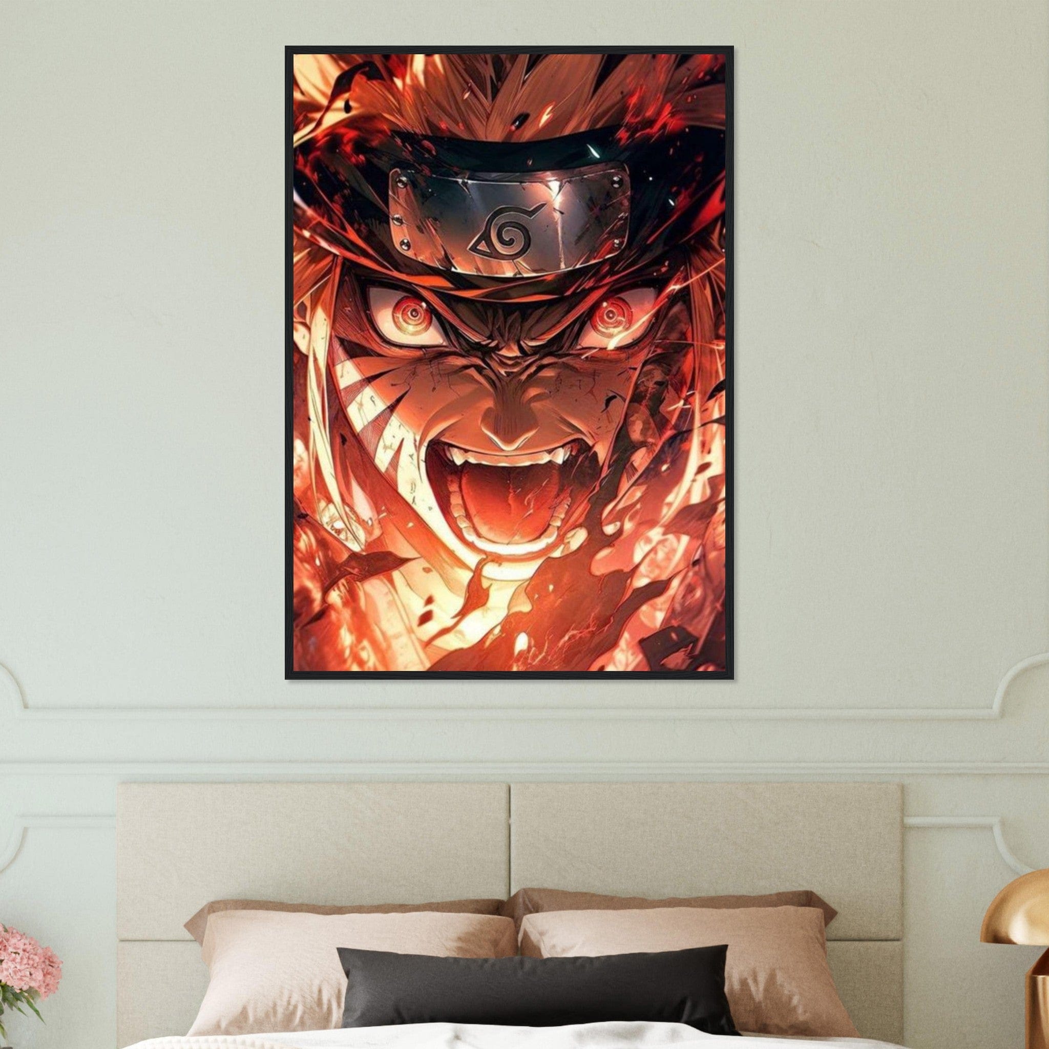 Canvanation Print Material Tableau Street Art Naruto