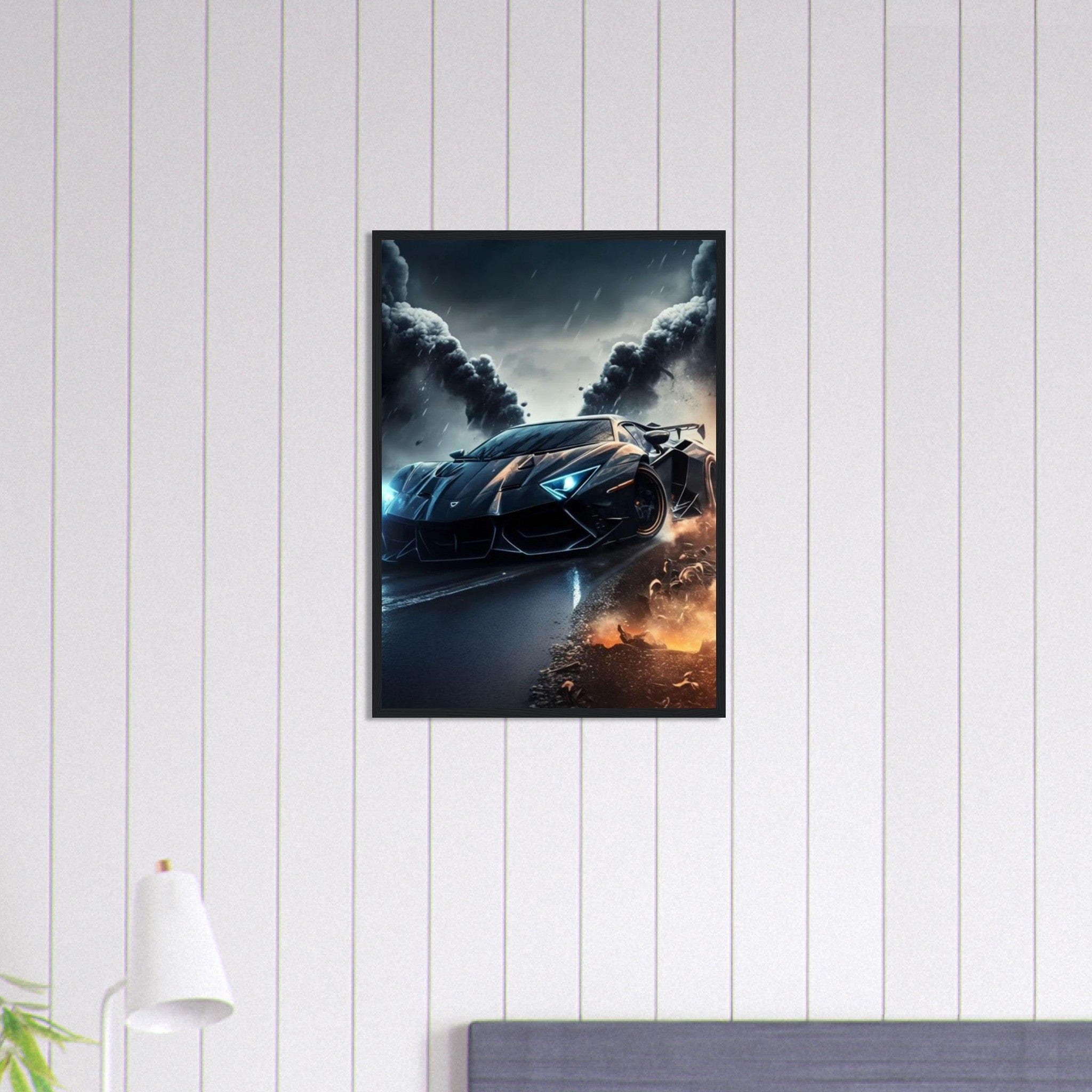 Canvanation Print Material 50x70 cm / 20x28″ Tableau Voiture Apex Alpha