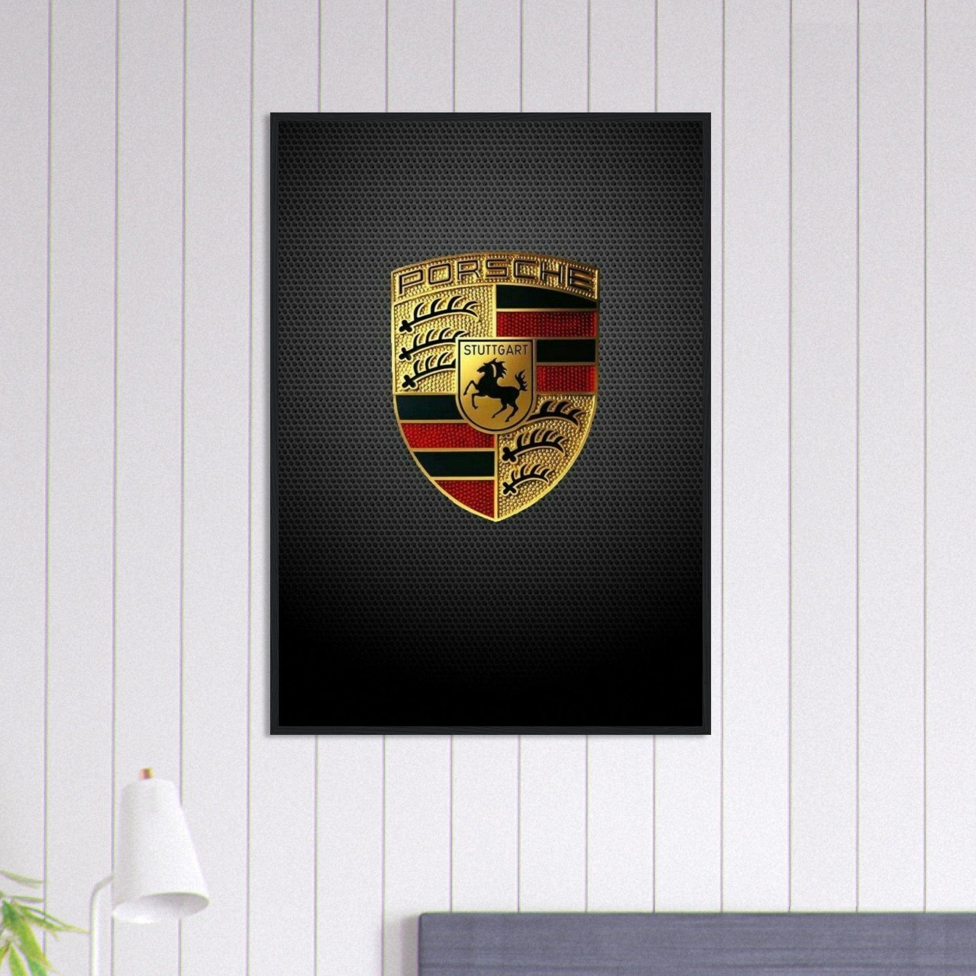 Tableau Plastron Porsche Canvanation