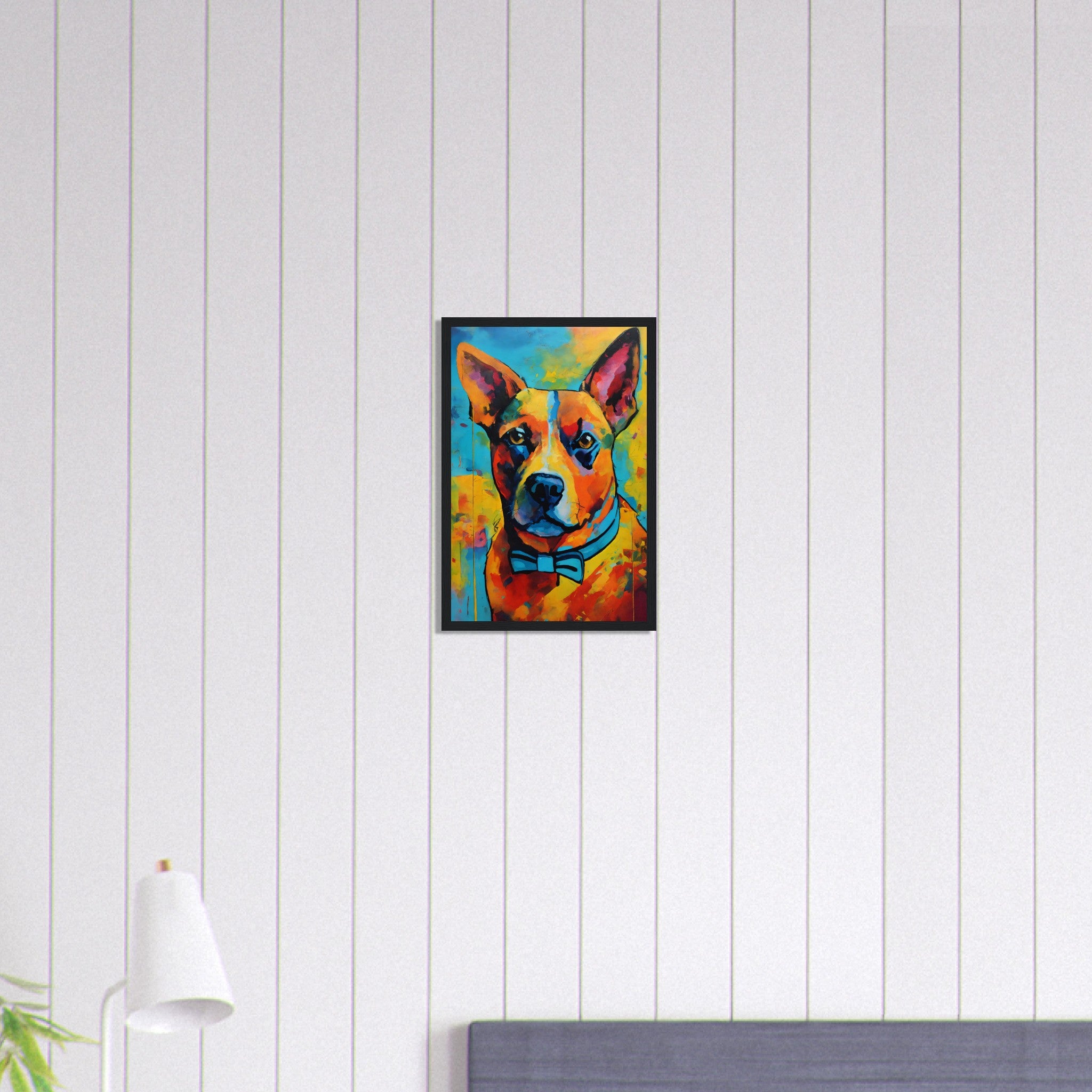 Canvanation Print Material 30x45 cm / 12x18″ Tableau Chien L'Éclat Du Jour