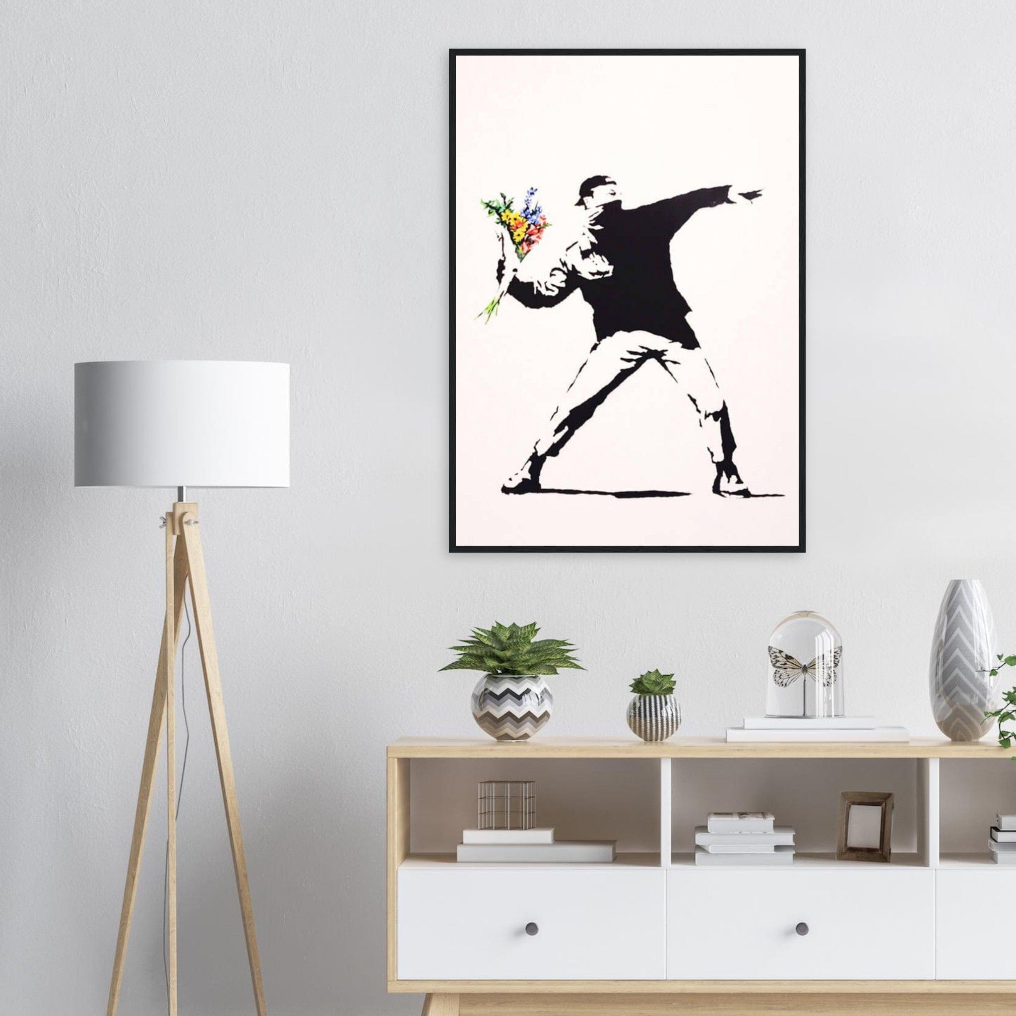 Canvanation Print Material Tableau Pop Art Banksy