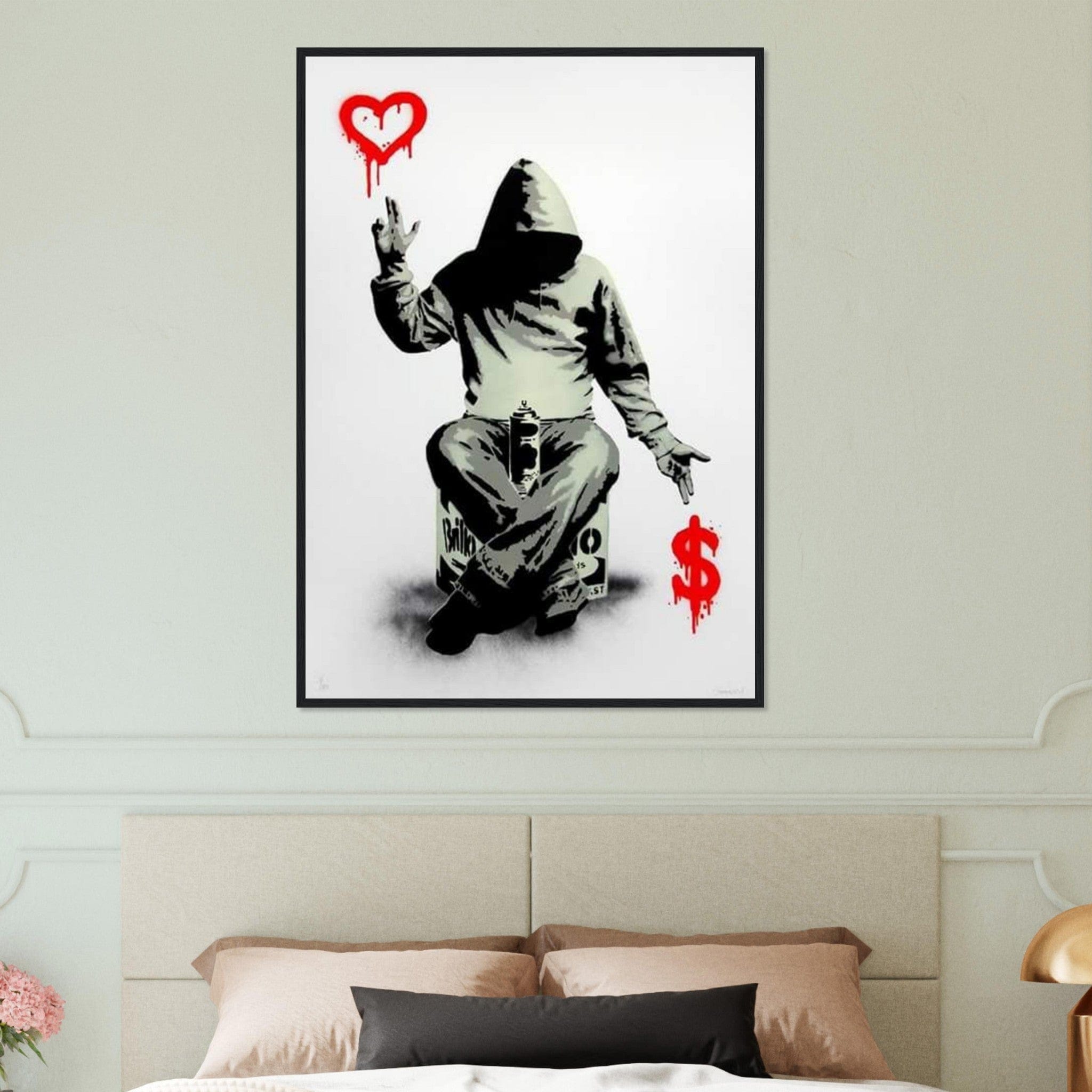 Canvanation Print Material Tableau Street Art Banksy