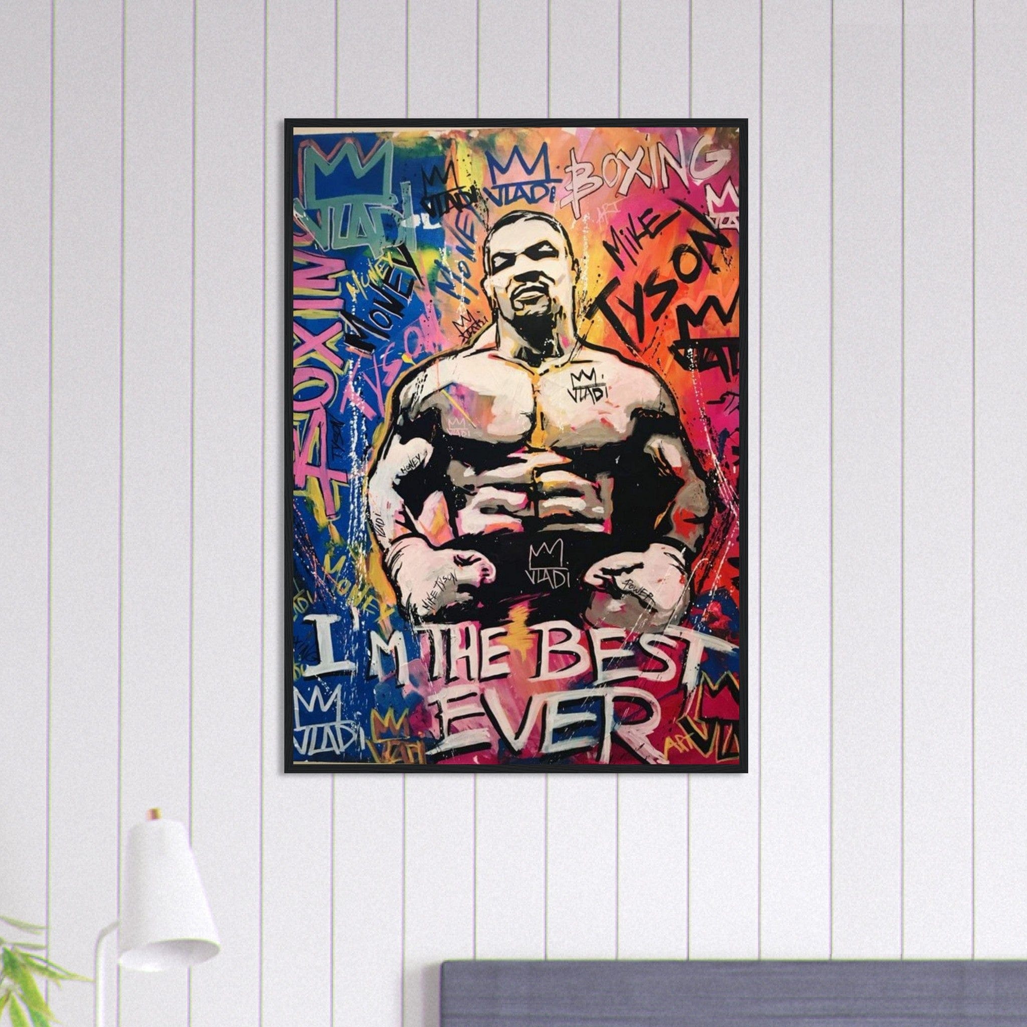 Canvanation Print Material 70x100 cm / 28x40″ Tableau Boxe I'm The Best