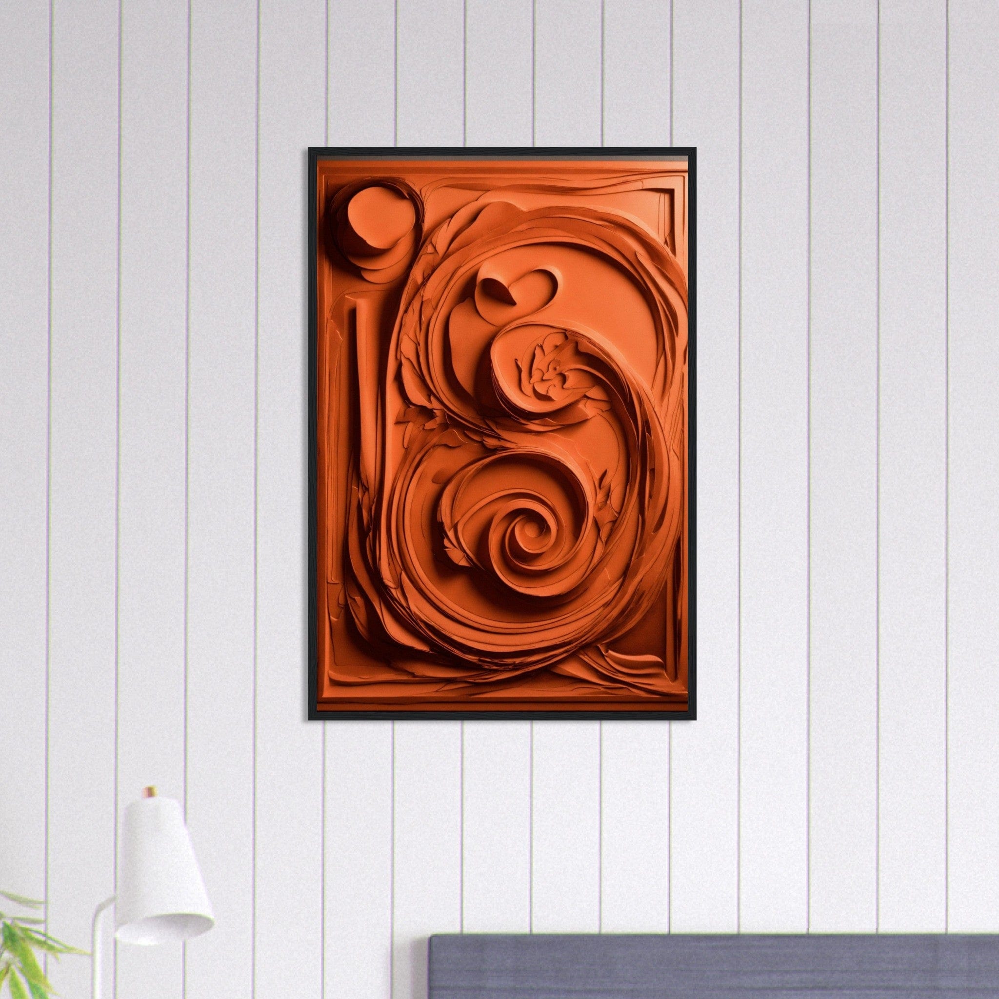 Canvanation Print Material 60x90 cm / 24x36″ Tableau Terracotta Harmonie de l'Argile