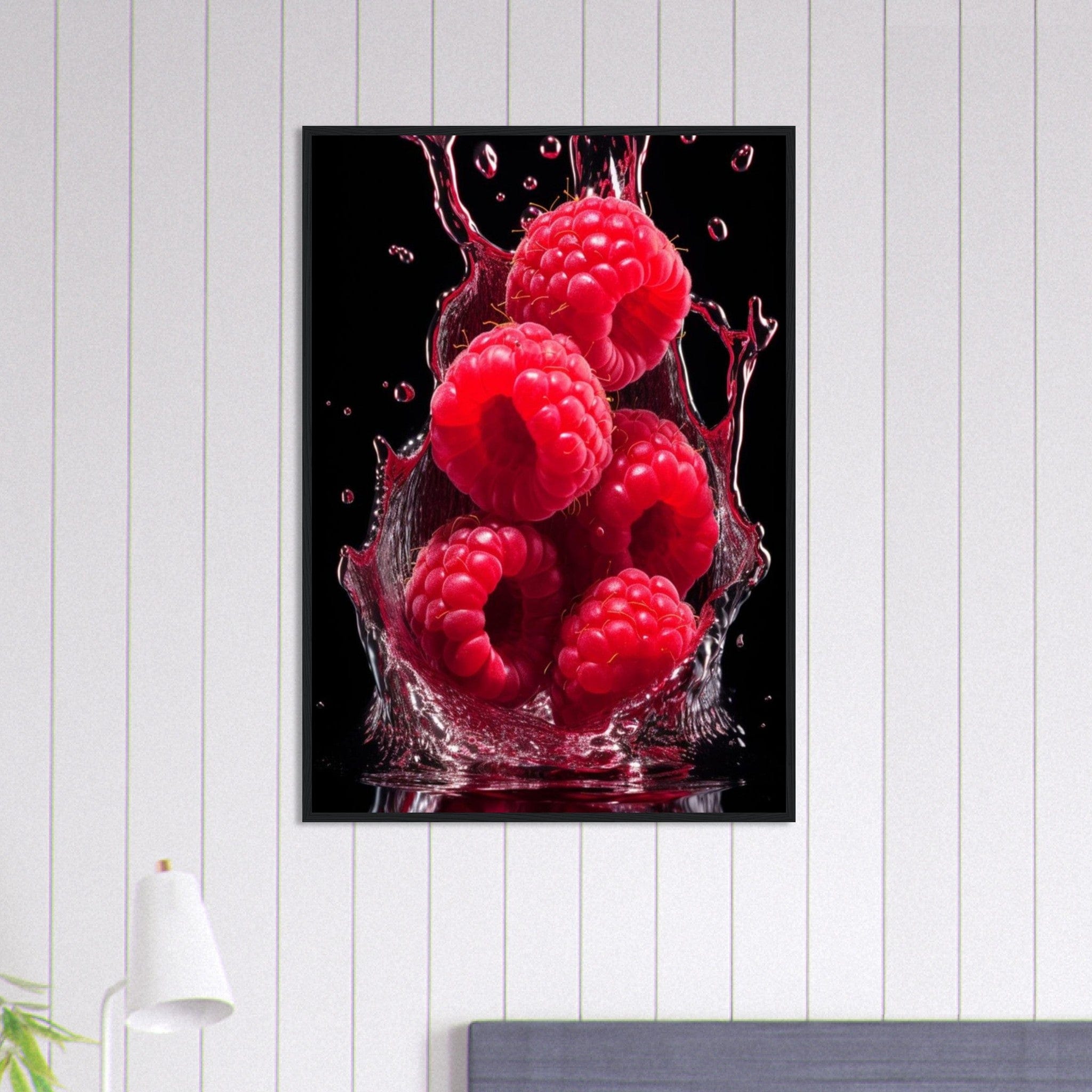 Canvanation Print Material 70x100 cm / 28x40″ Tableau Cuisine Framboise