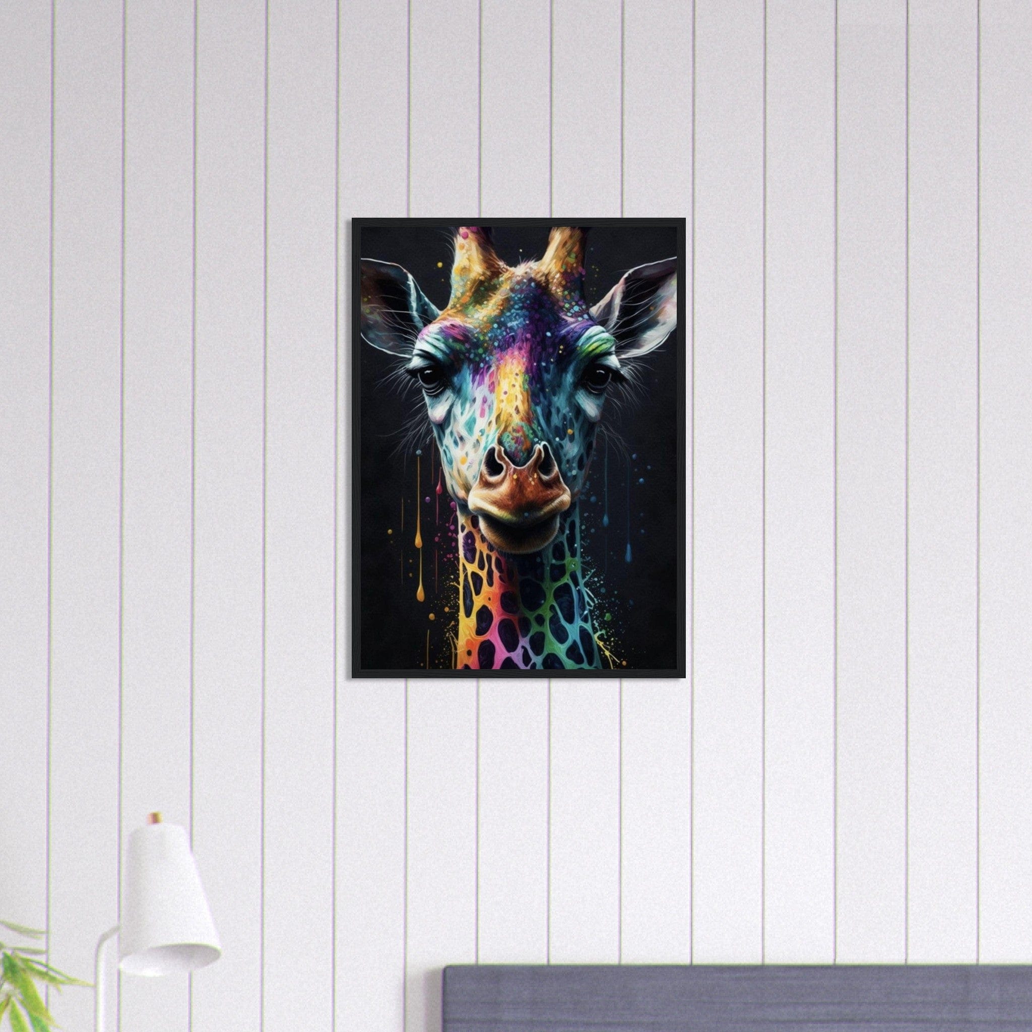 Canvanation Print Material 50x70 cm / 20x28″ Tableau Girafe Masai