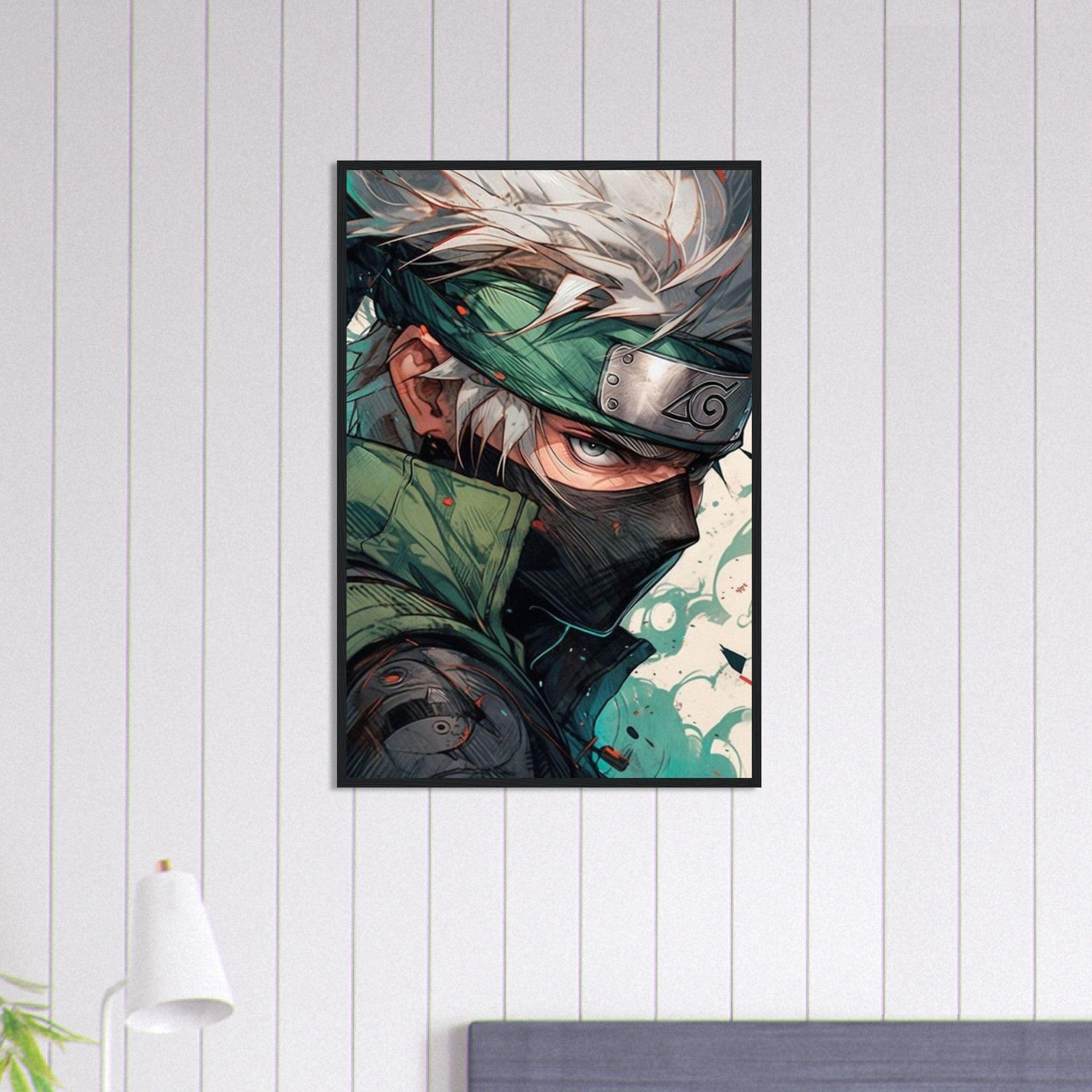 Canvanation Print Material 60x90 cm / 24x36″ Tableau Naruto Kakashi Ninja