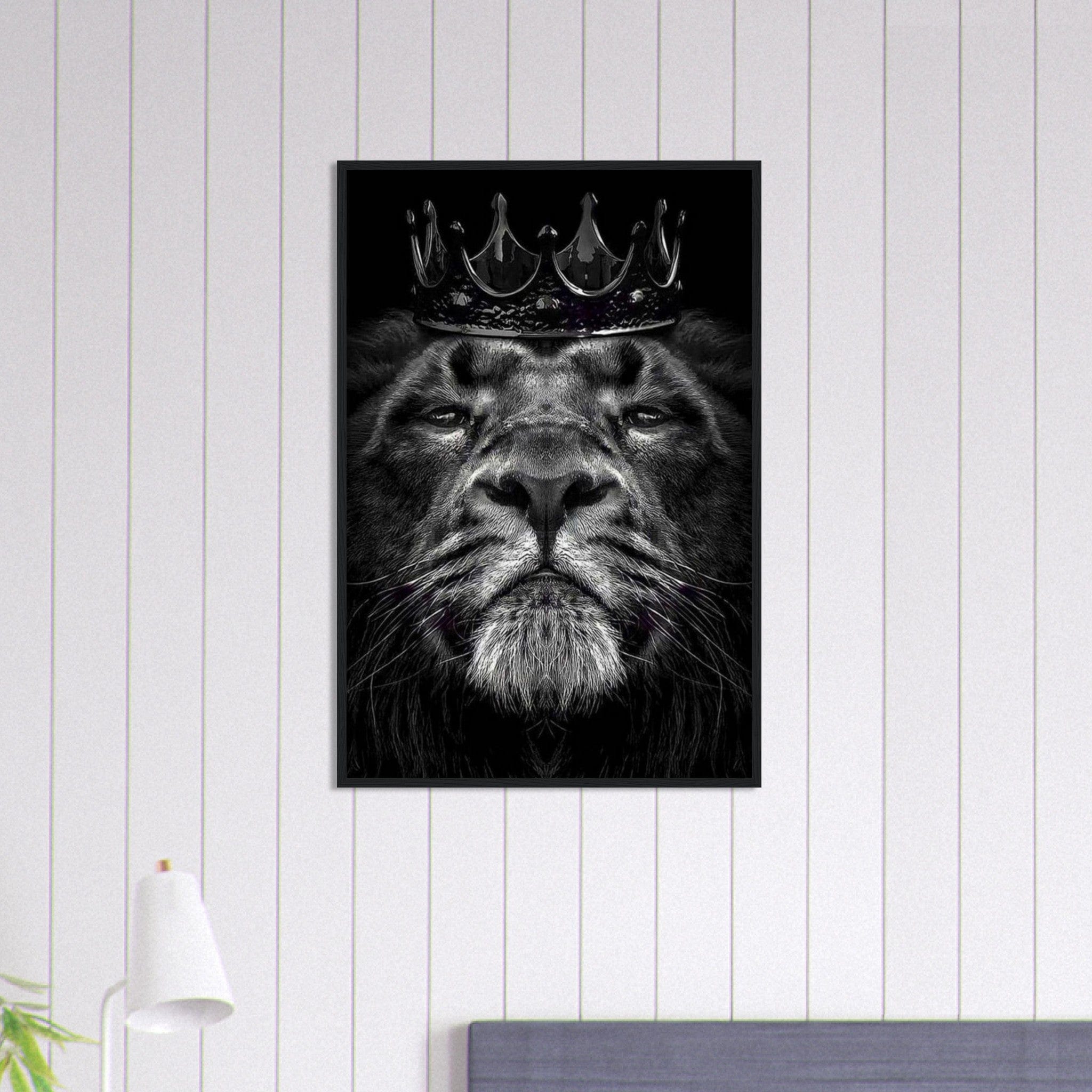 Canvanation Print Material 60x90 cm / 24x36″ Tableau Tête De Lion