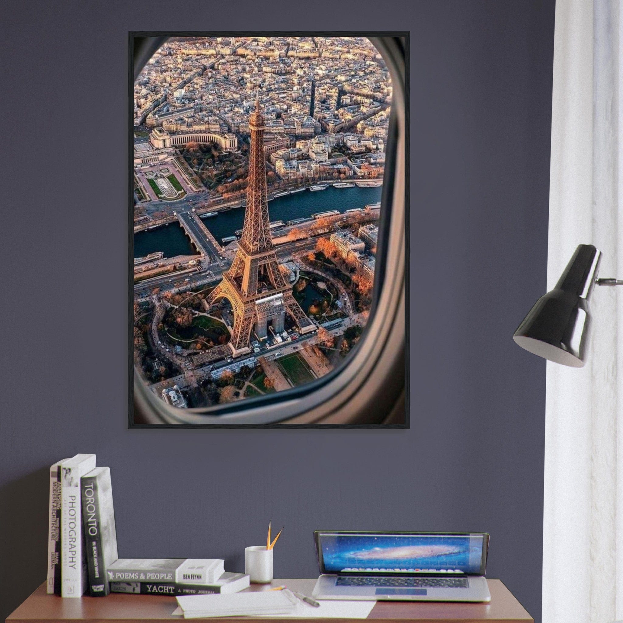 Canvanation Print Material Tableau Paris Vue Du Ciel