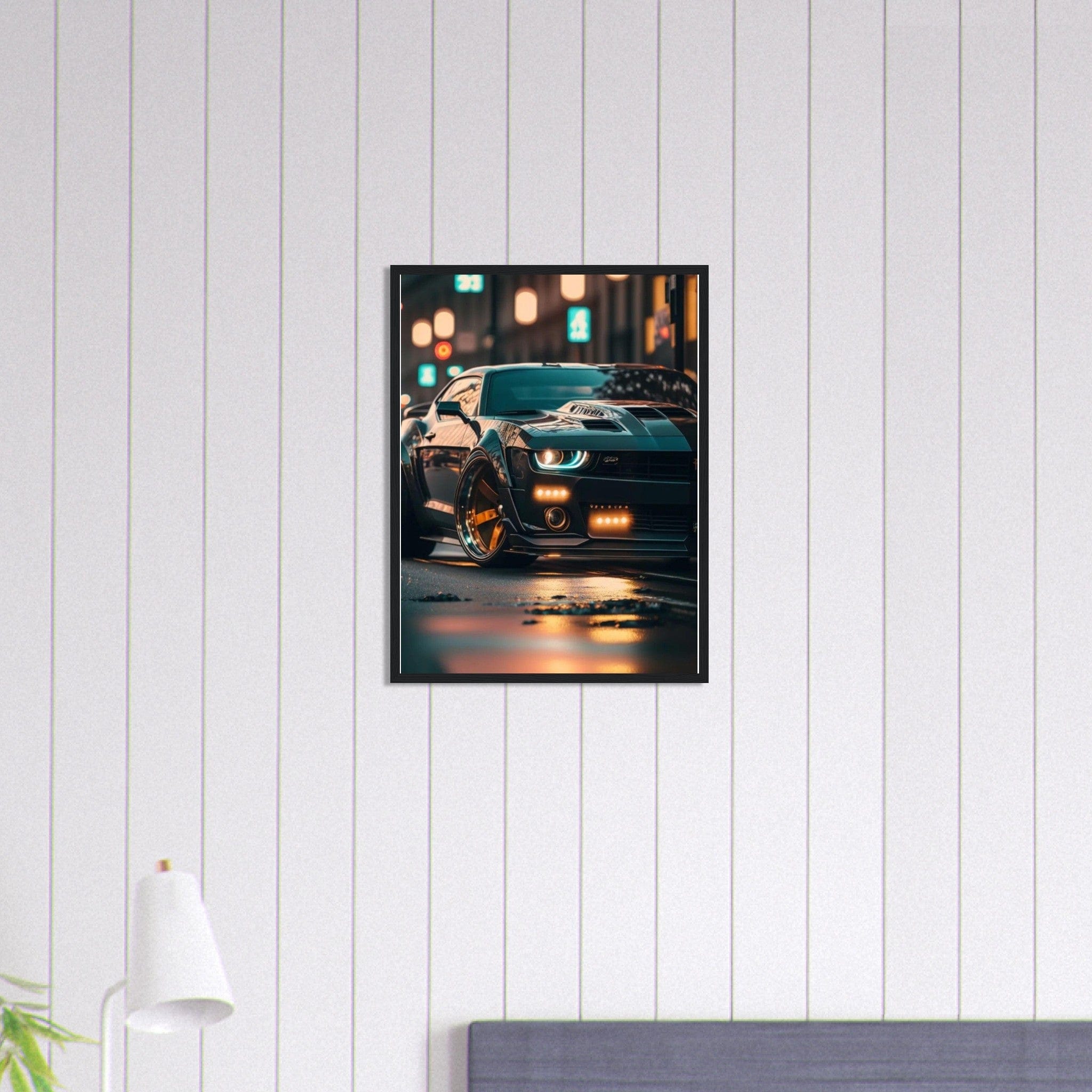 Canvanation Print Material 45x60 cm / 18x24″ Tableau Voiture Cobra Gt