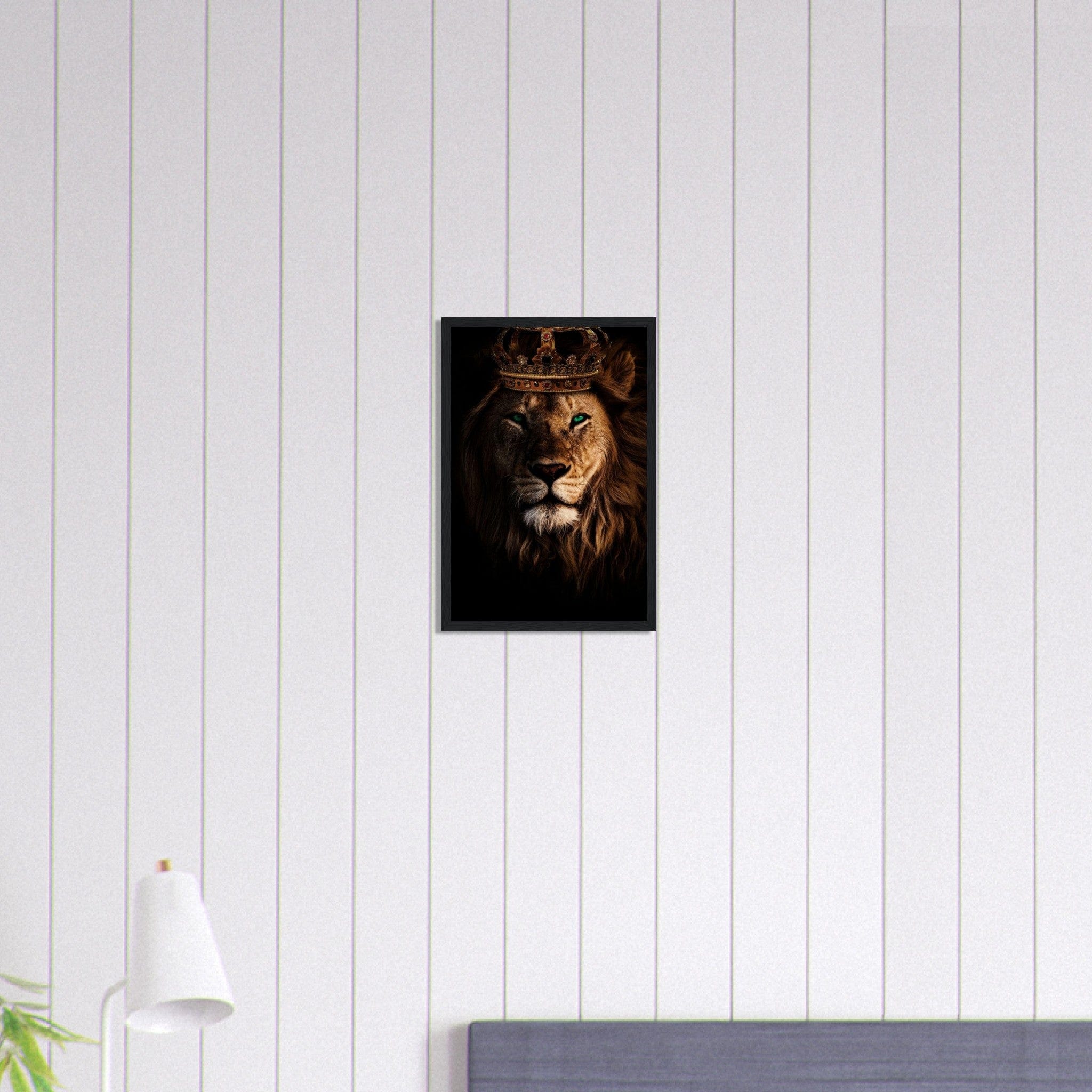 Canvanation Print Material 30x45 cm / 12x18″ Tableau Lion Couleur