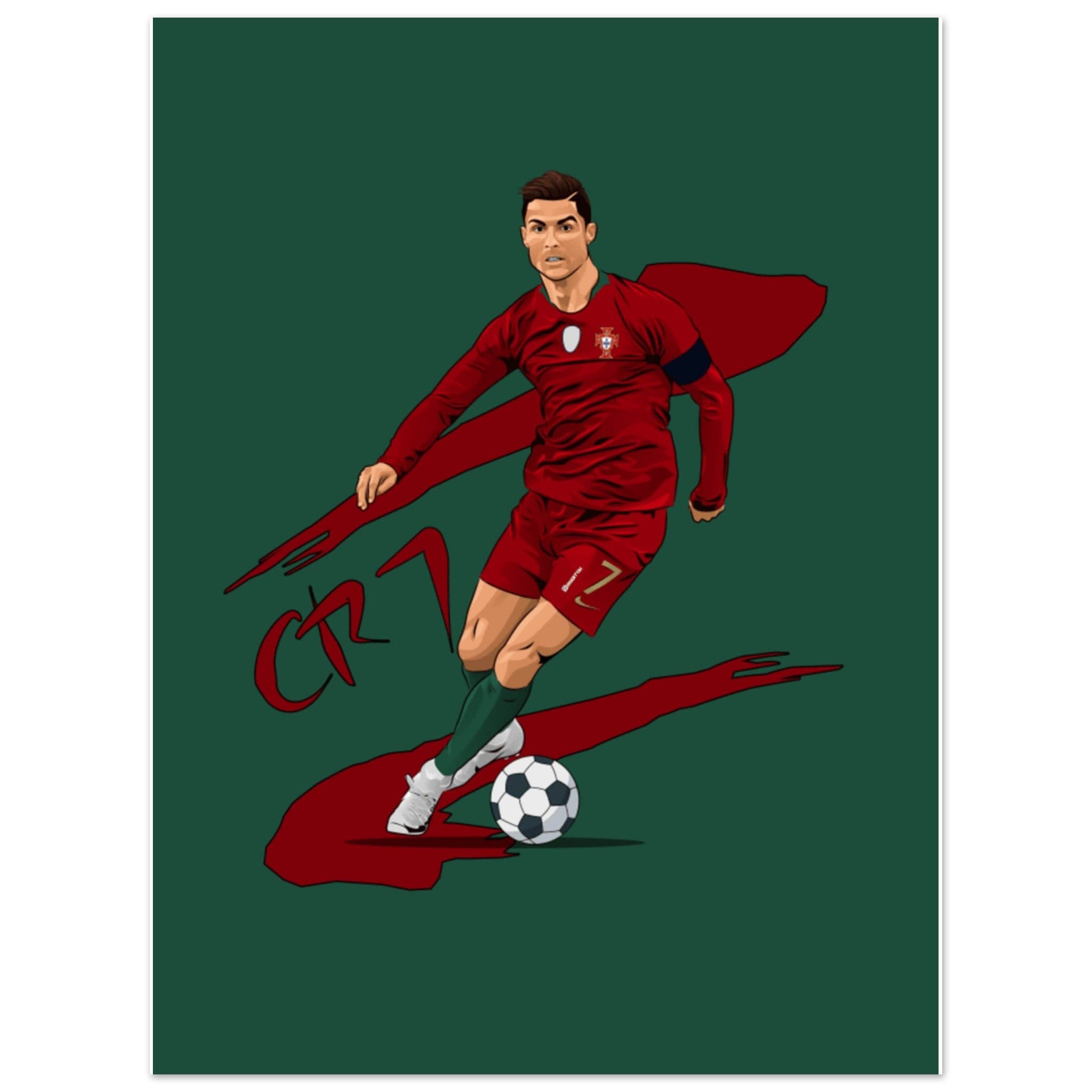 Poster Football Cr7 Canvanation