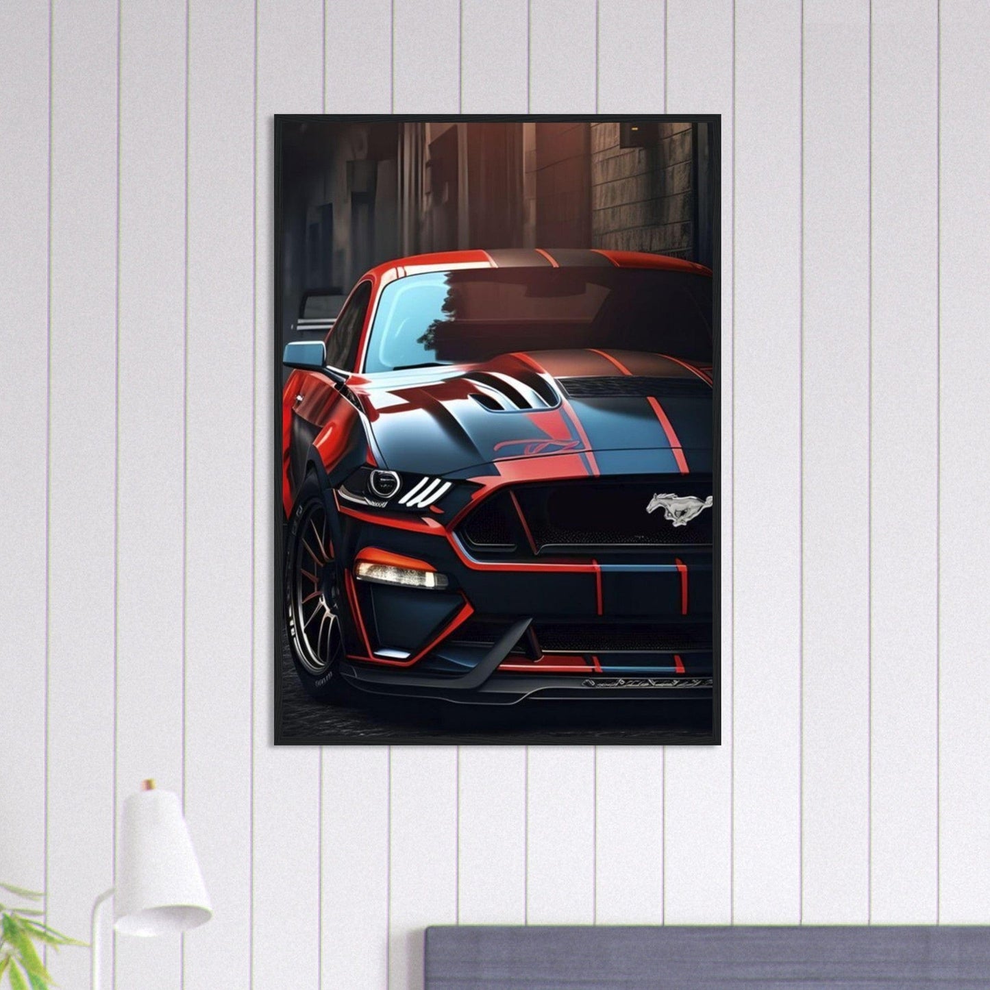 Tableau Voiture Mustang Cobra Canvanation