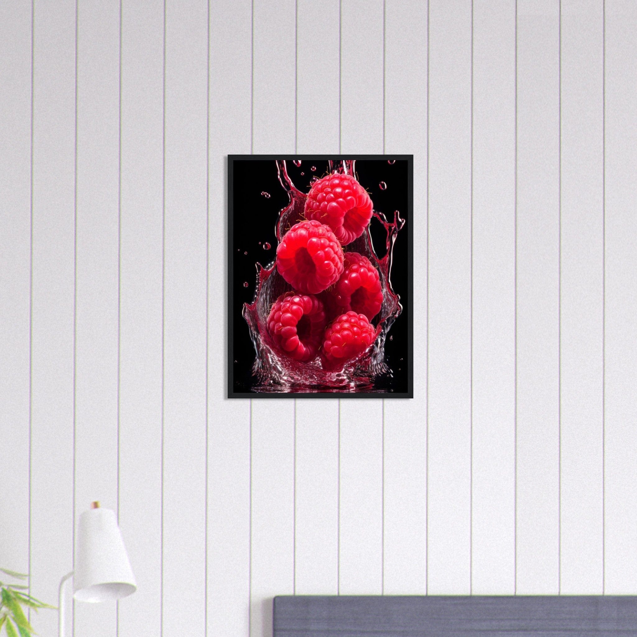 Canvanation Print Material 45x60 cm / 18x24″ Tableau Cuisine Framboise