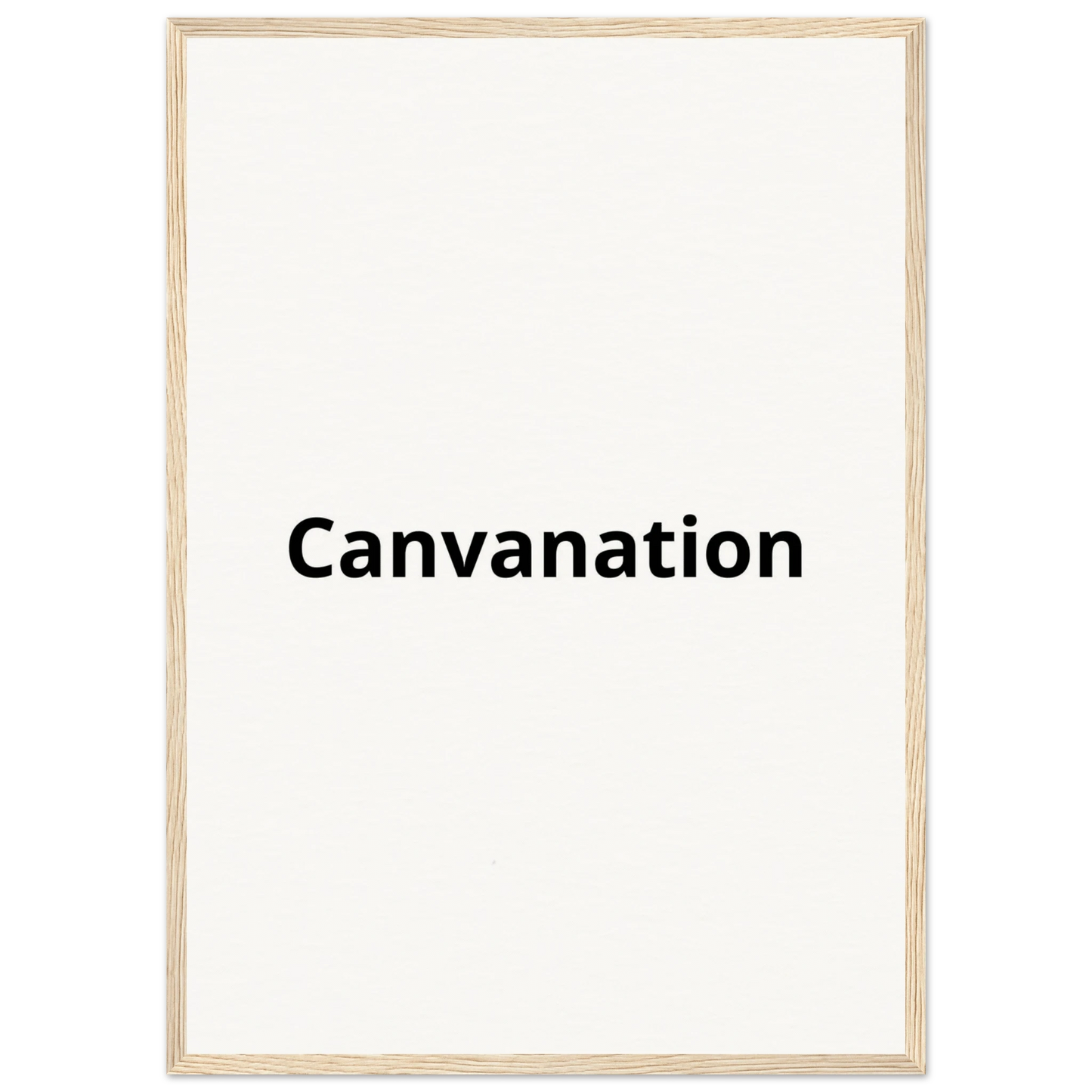 Canvanation Print Material A2 (42 x 59.4  cm) / Cadre en bois Tableau Personnalisé