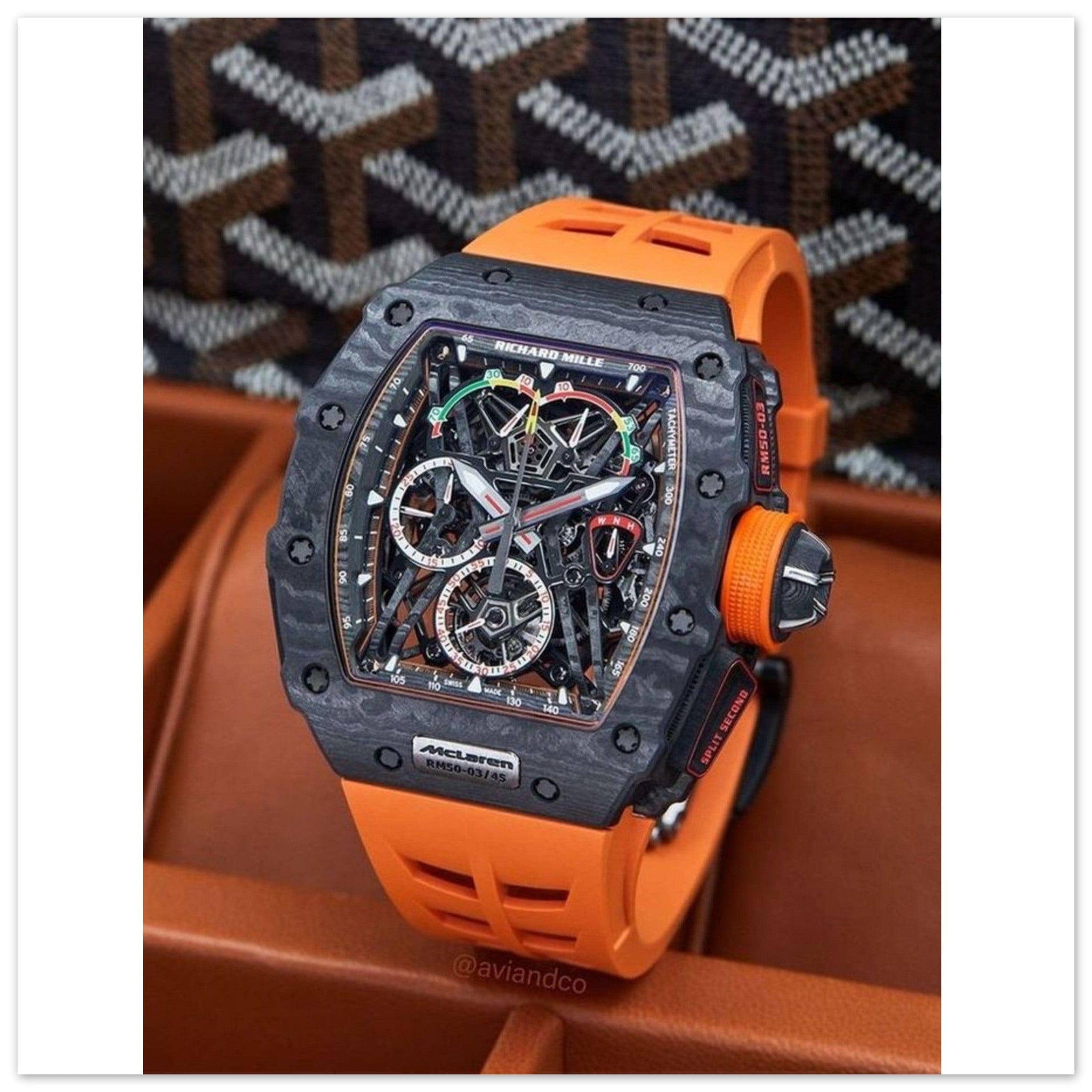 Canvanation Print Material 45x45 cm / 18x18″ Poster Richard Mille Montre Fine