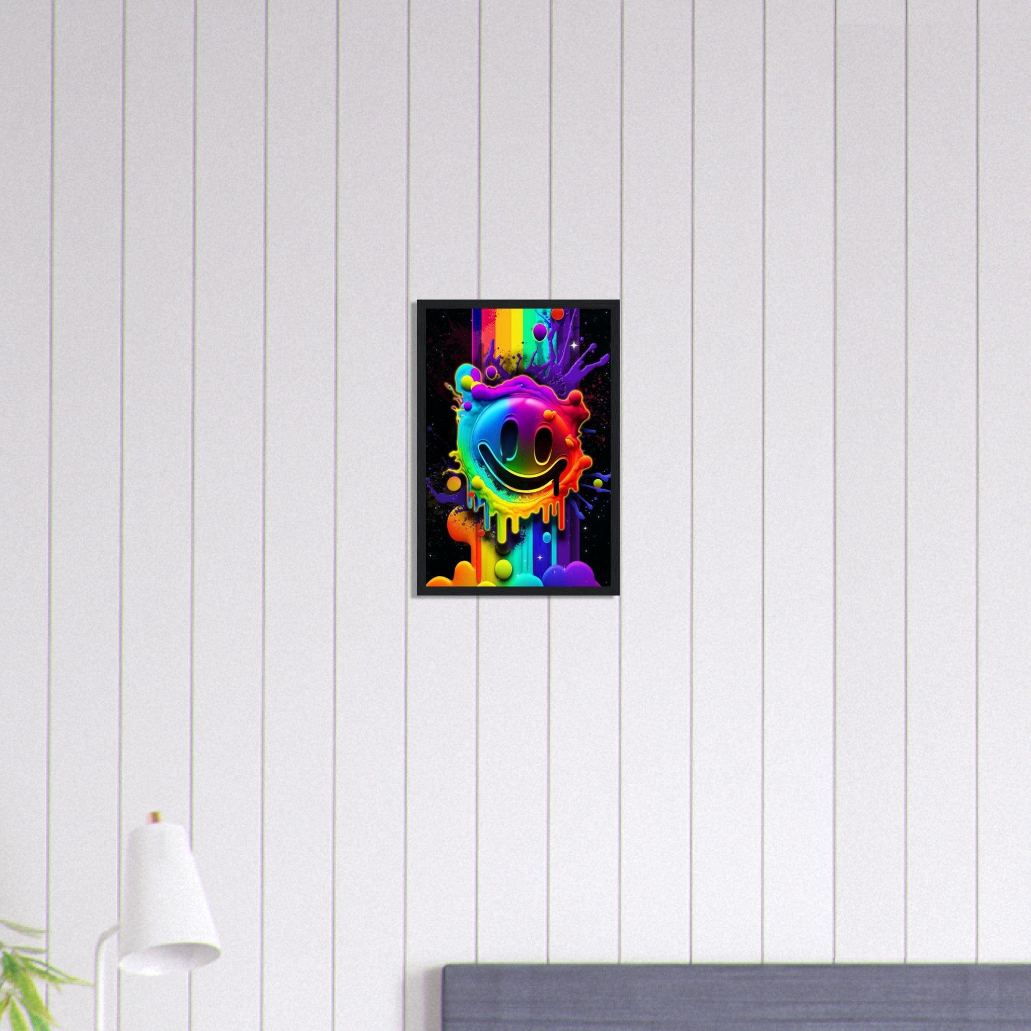 Canvanation Print Material 30x45 cm / 12x18″ Tableau Street Art Emoji Couleur