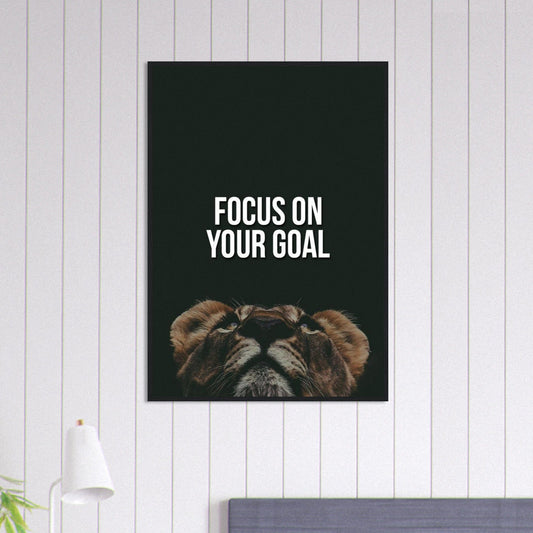 Tableau Motivation Focus On Your Goal Canvanation