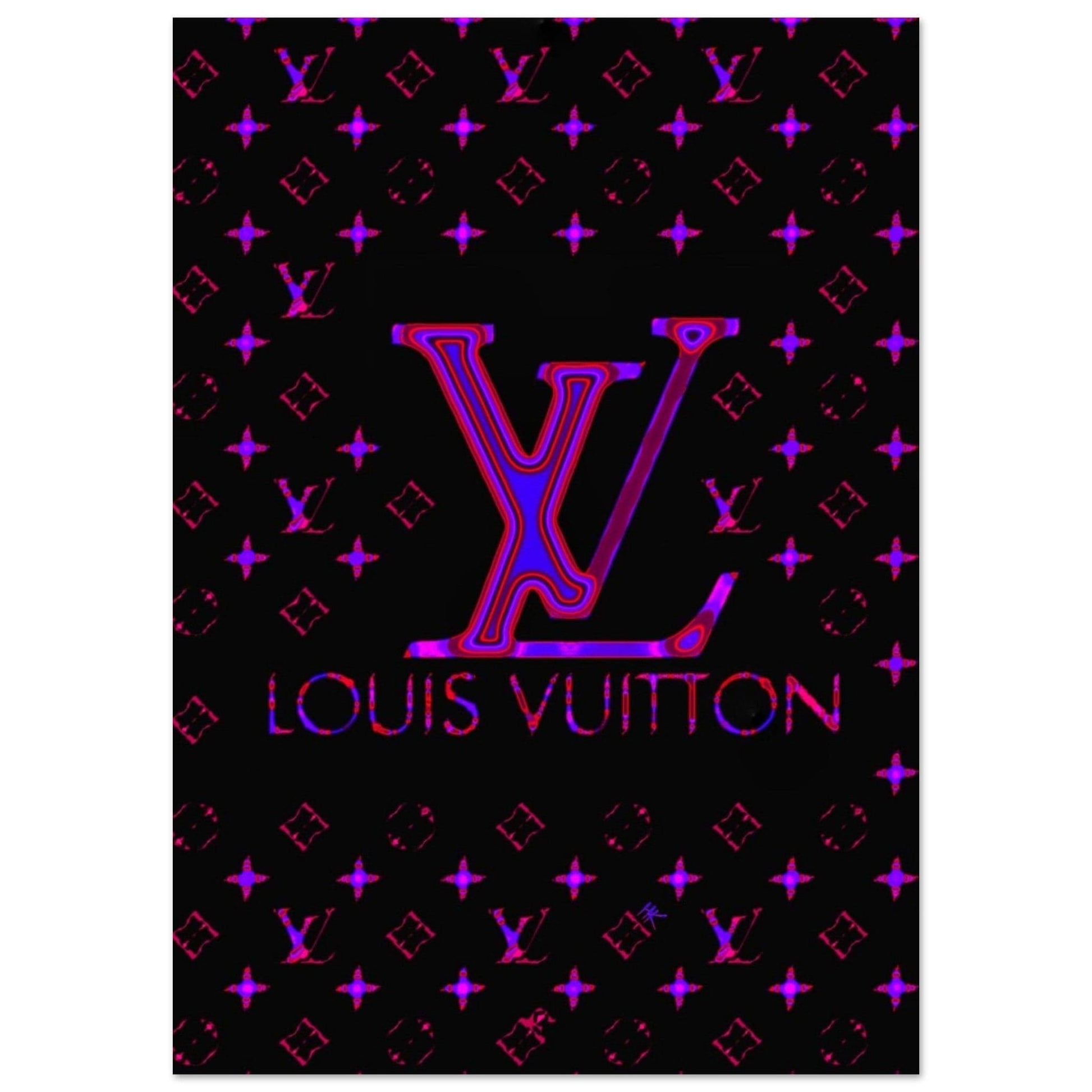 Tableau Louis Vuitton Violet - Canvanation