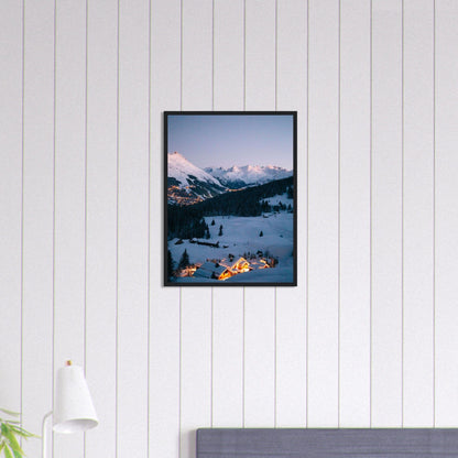 Tableau Peinture Mont Blanc Canvanation