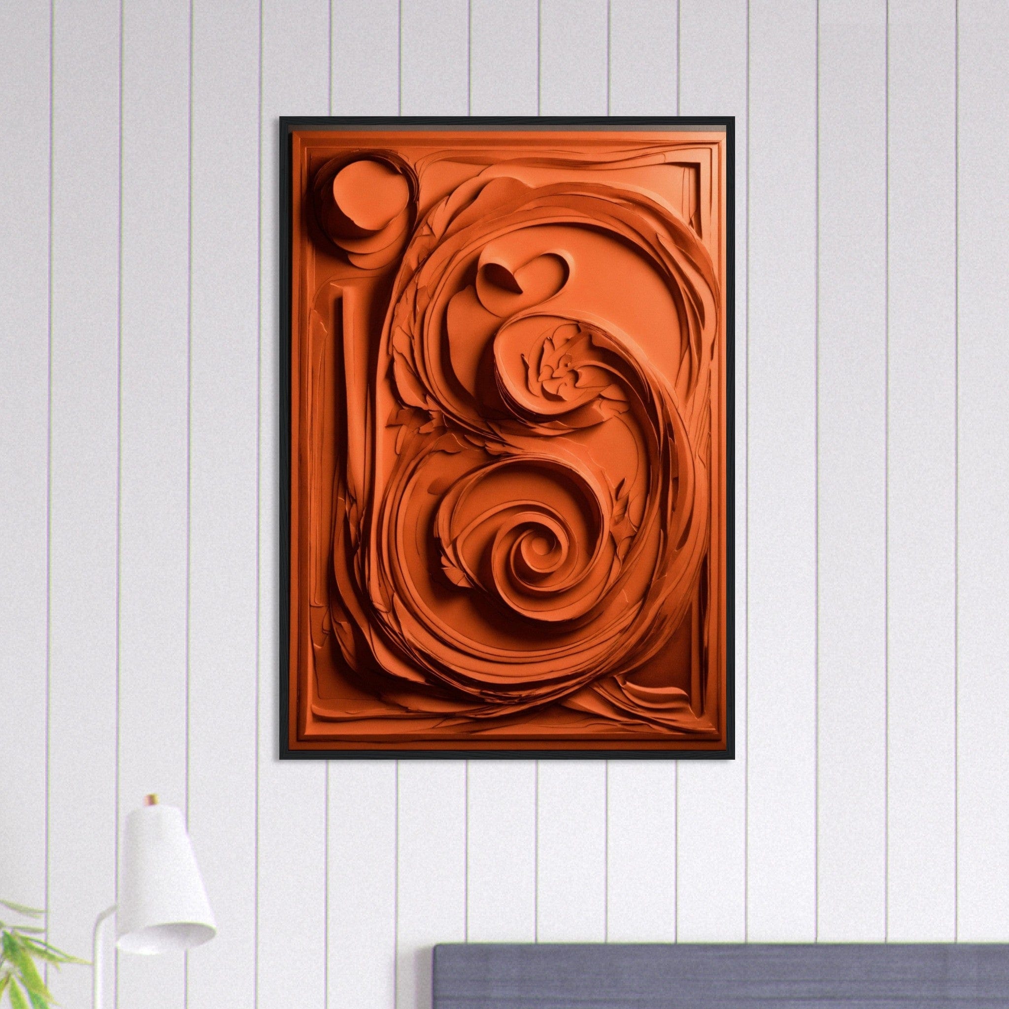 Canvanation Print Material 70x100 cm / 28x40″ Tableau Terracotta Harmonie de l'Argile