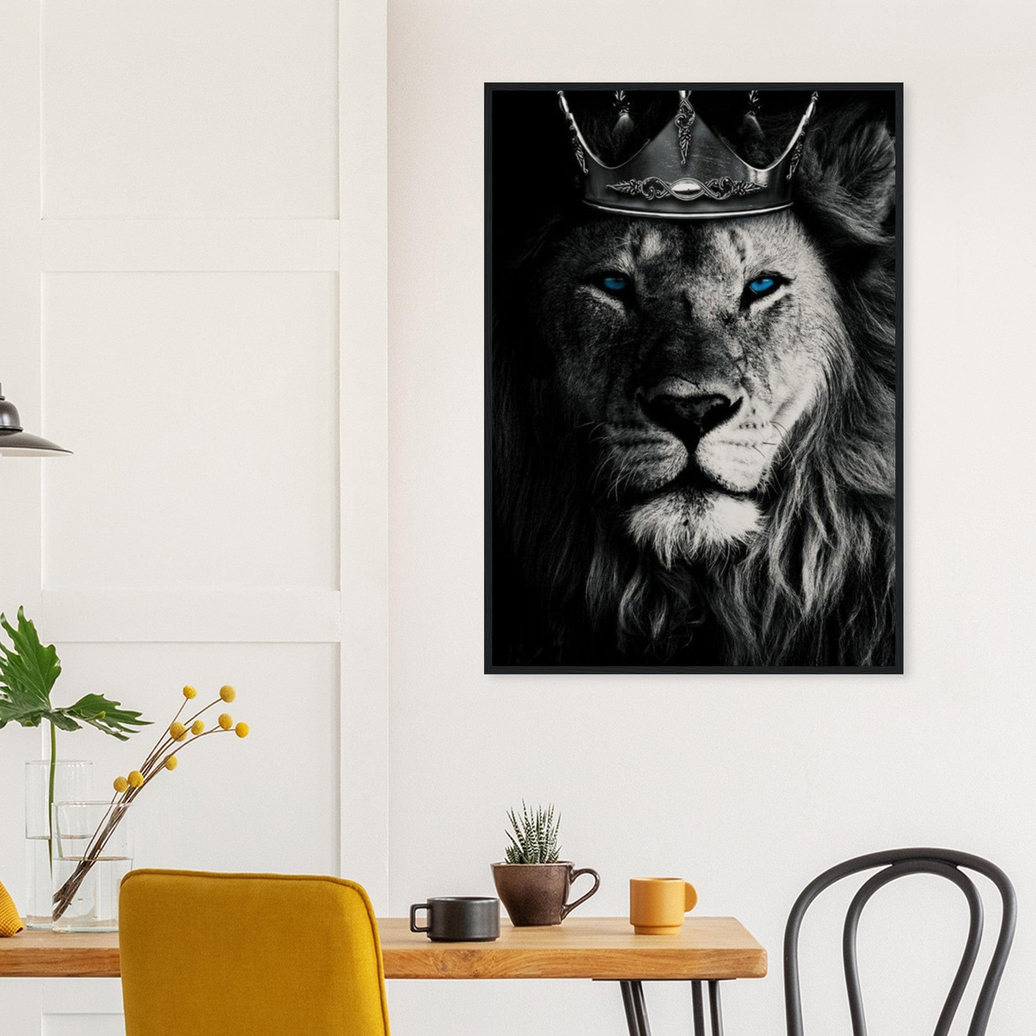 Canvanation Print Material Tableau Lion Street Art