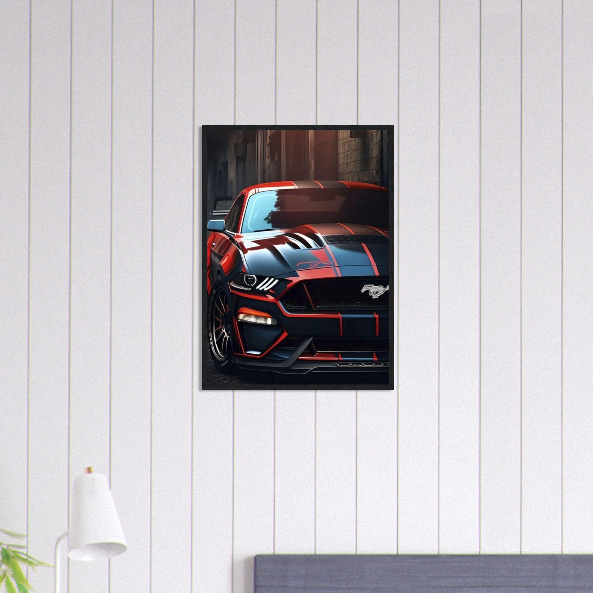 Tableau Voiture Mustang Cobra Canvanation