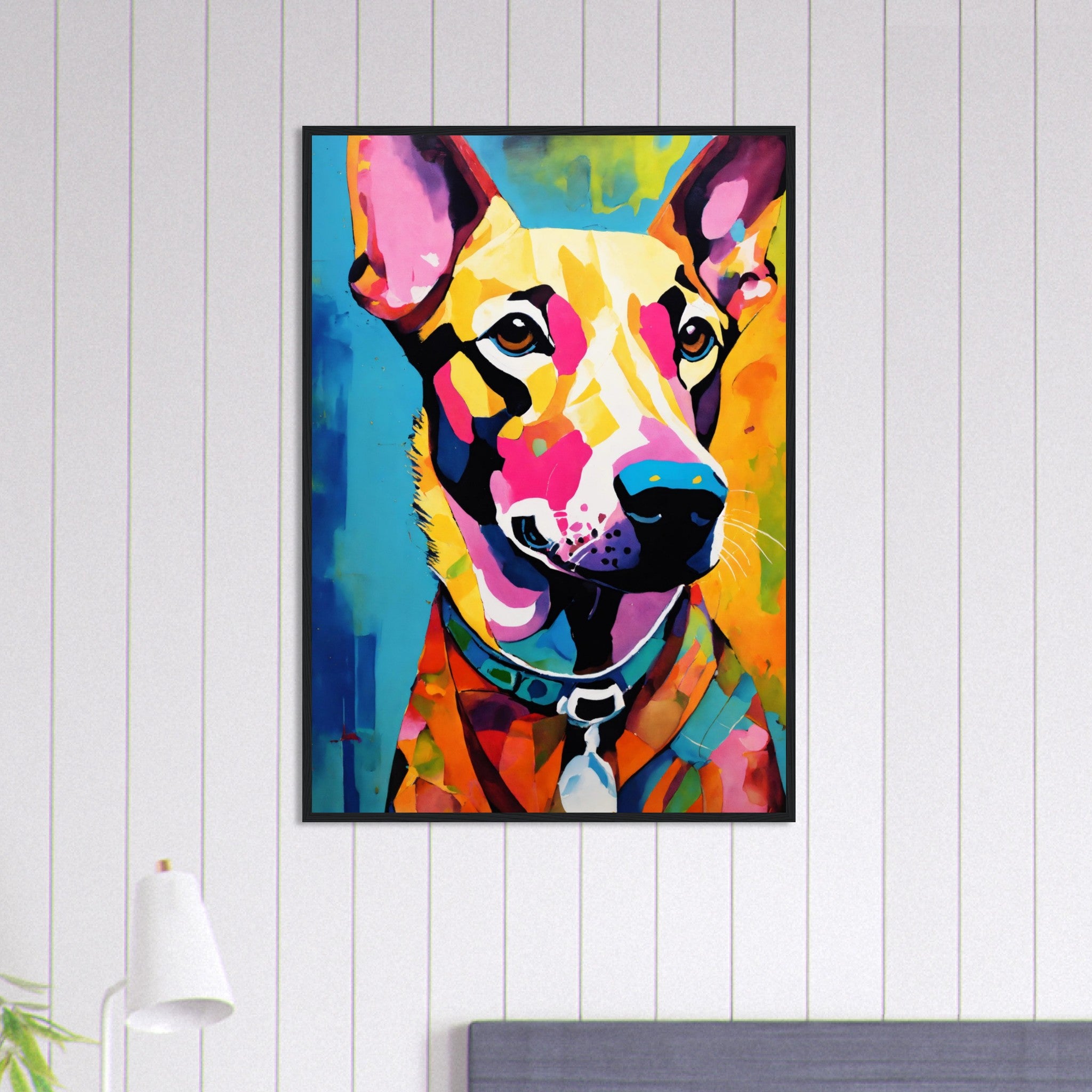 Canvanation Print Material 70x100 cm / 28x40″ Tableau Chien Du Crépuscule